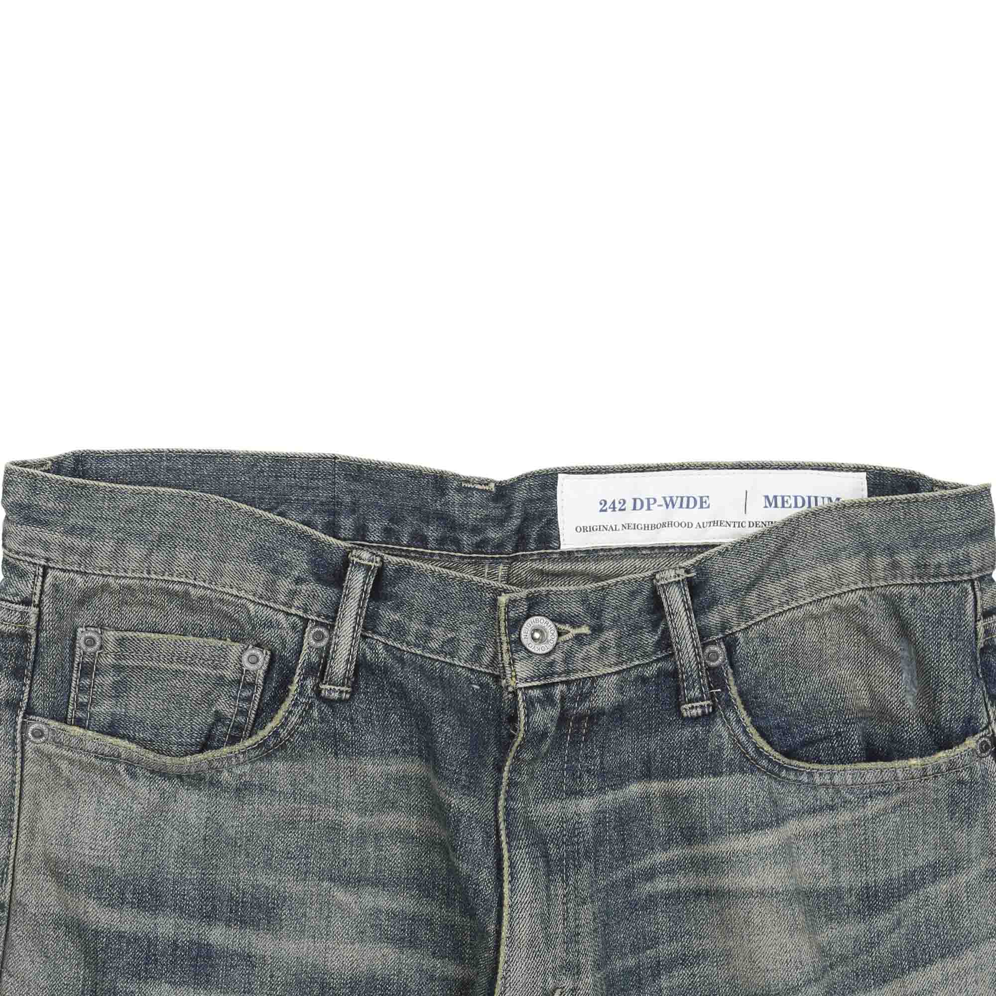 Savage Denim DP Wide Pants - Indigo product photo