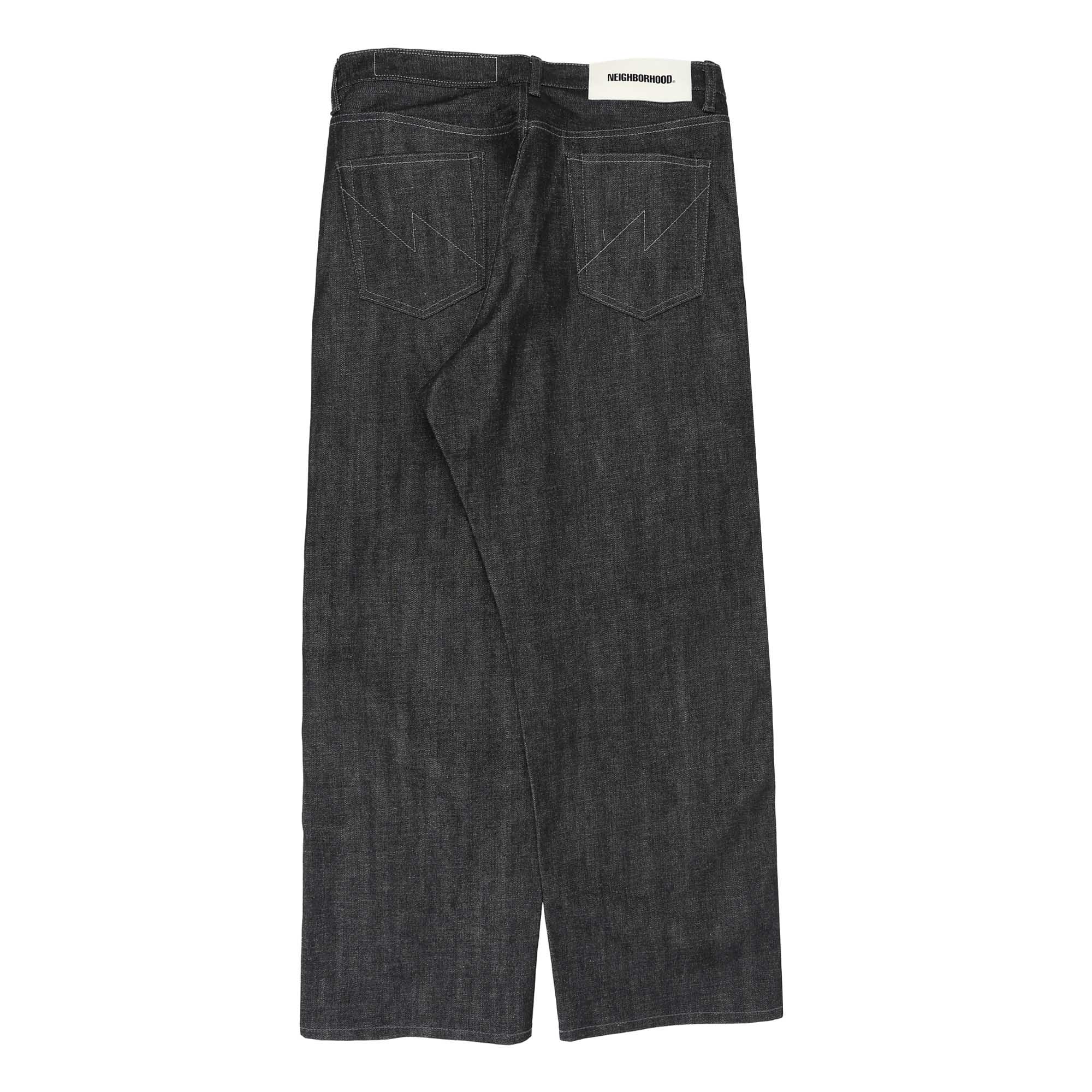 Rigid Denim DP Wide Pants - Black product photo