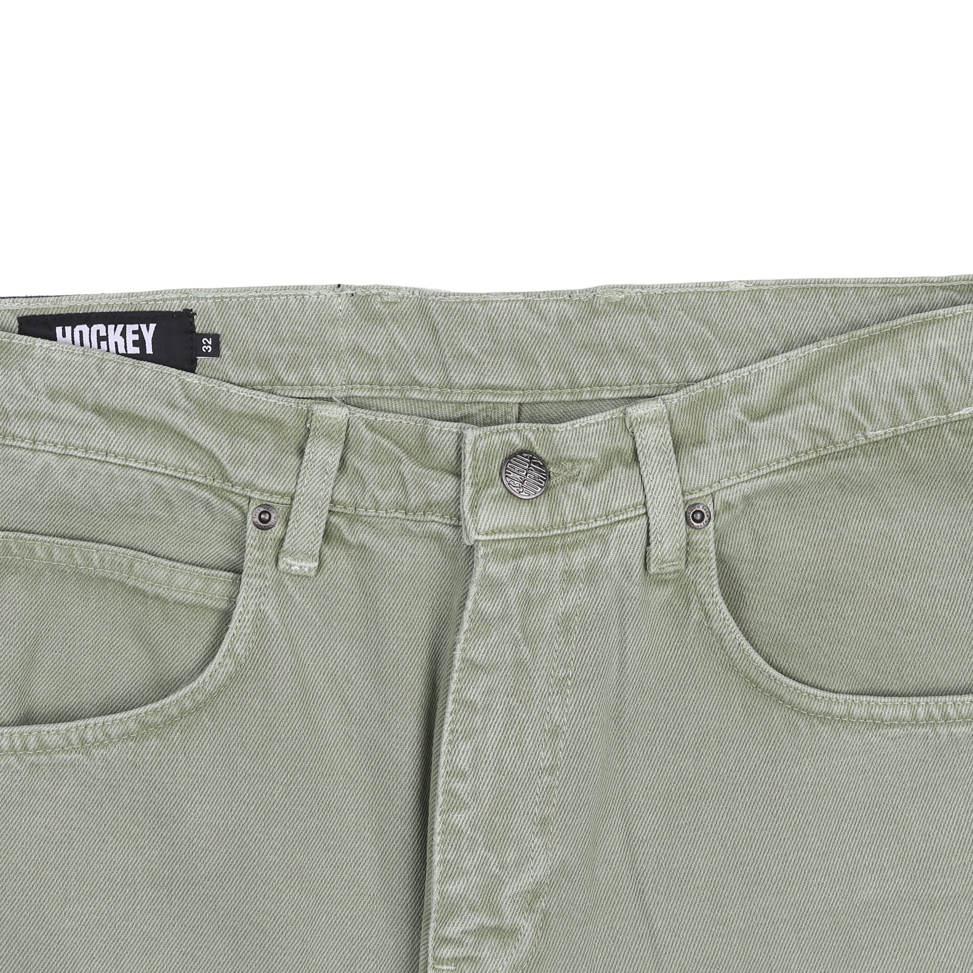 Double Knee Jean - Green product photo