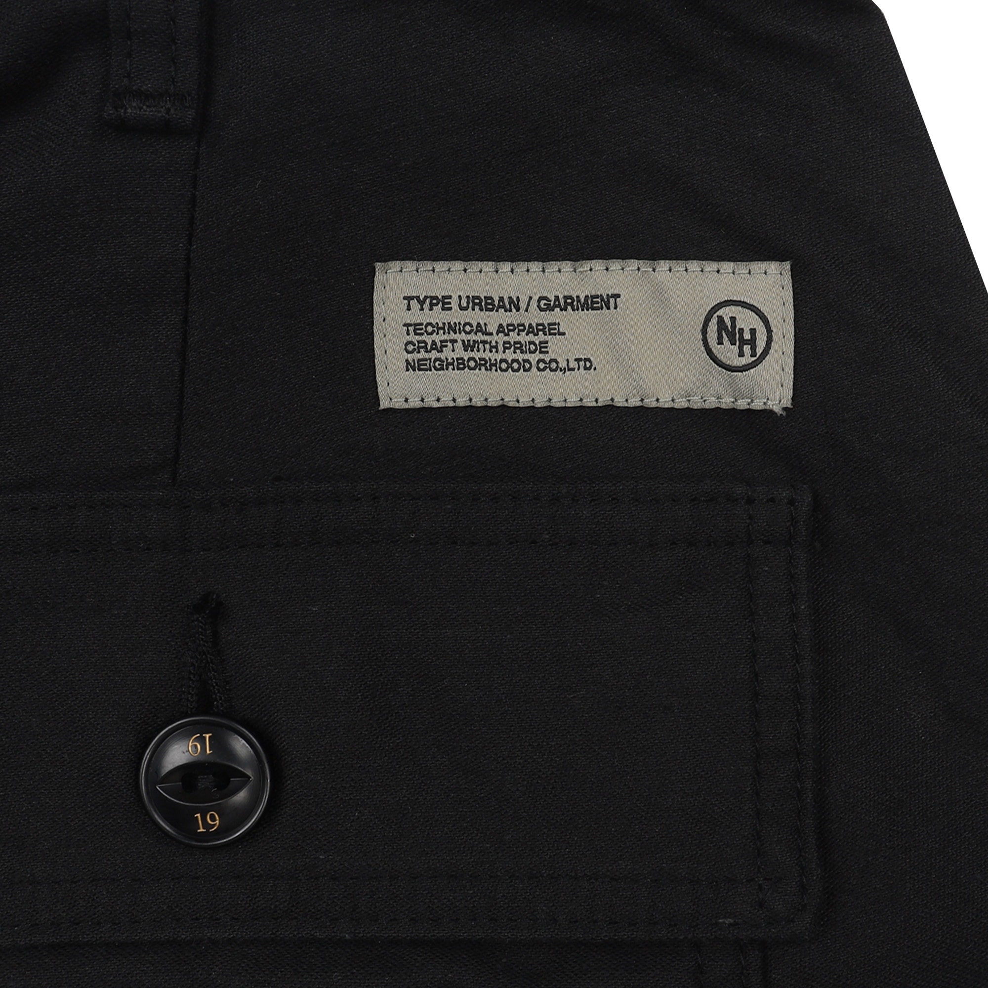 Wide Baker Pants - Black product photo