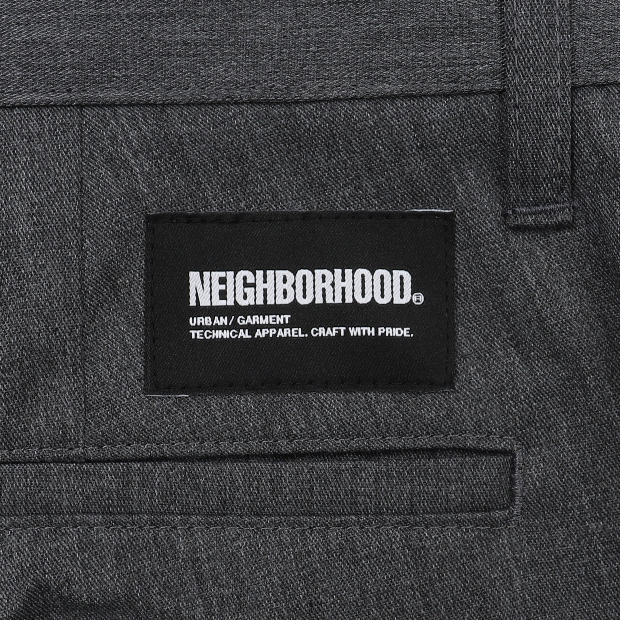 Two Tuck Pants - Charcoal product photo