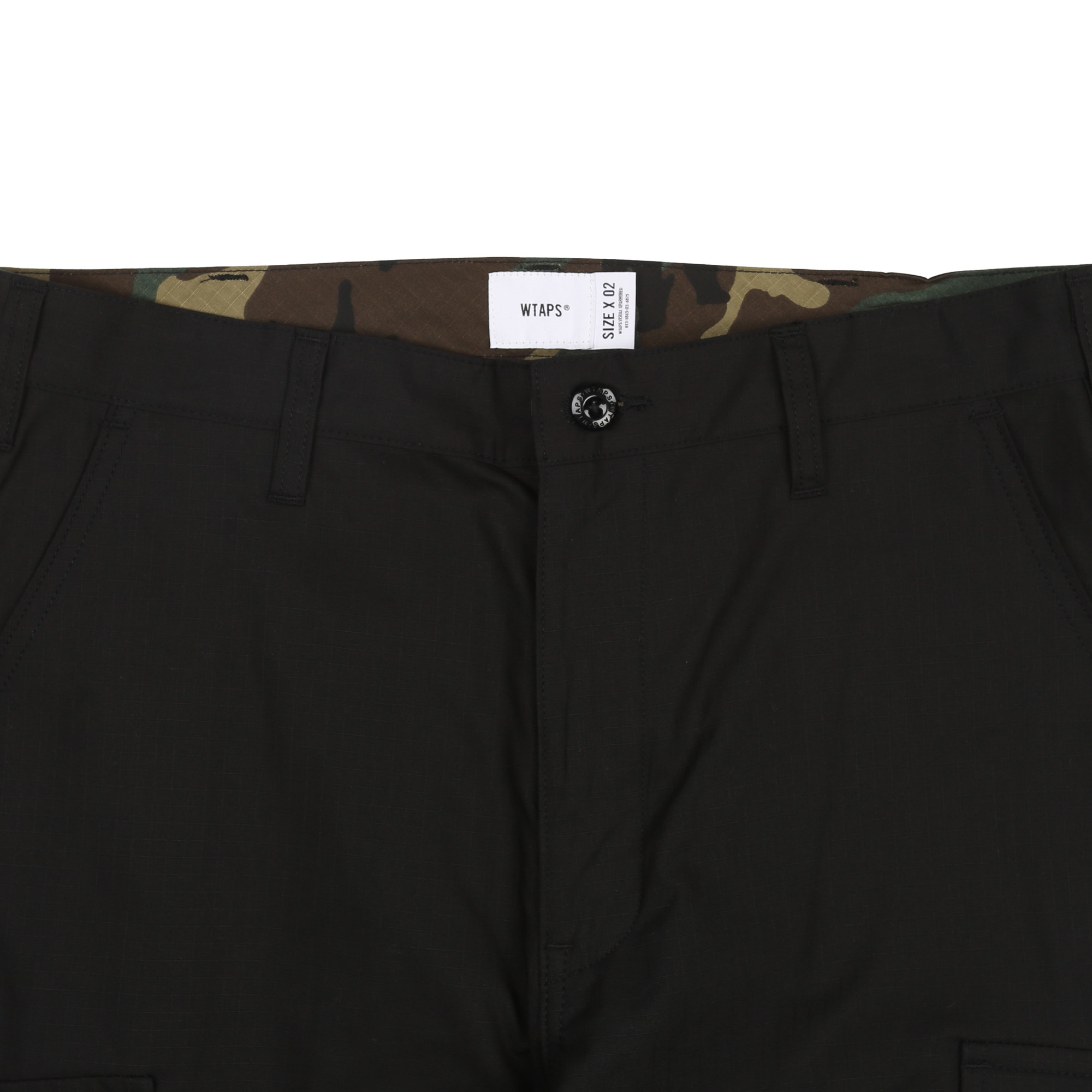 MILT9601 Cotton Ripstop Trouser - Black product photo