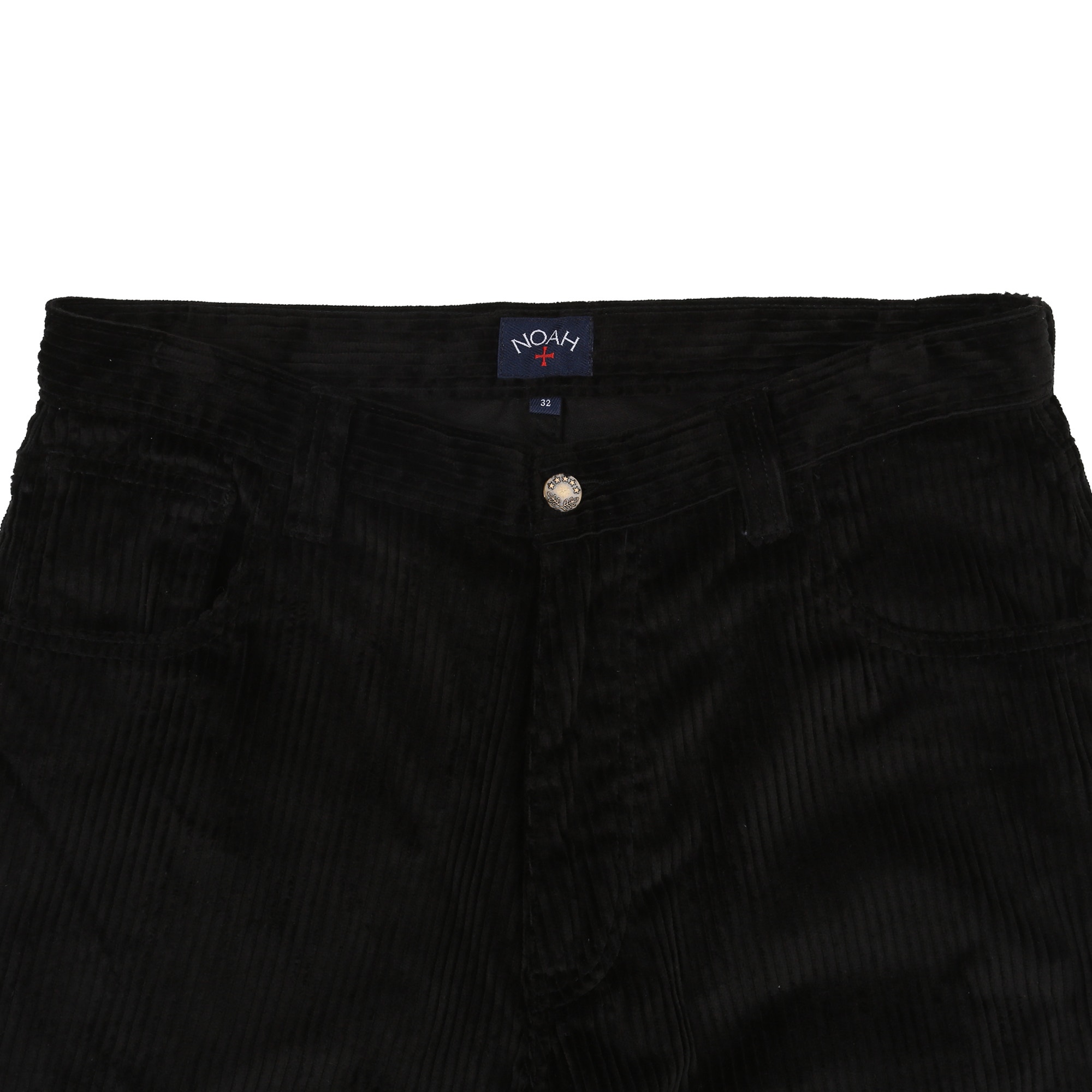 Wide-Wale Corduroy Jeans - Black product photo