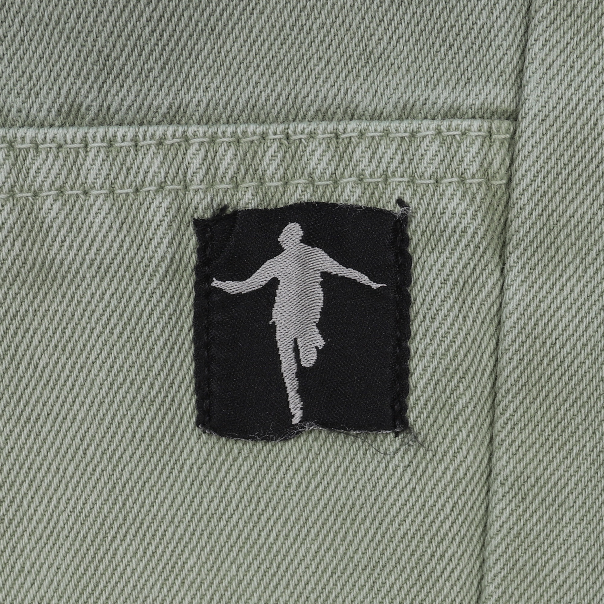 Double Knee Jean - Green product photo