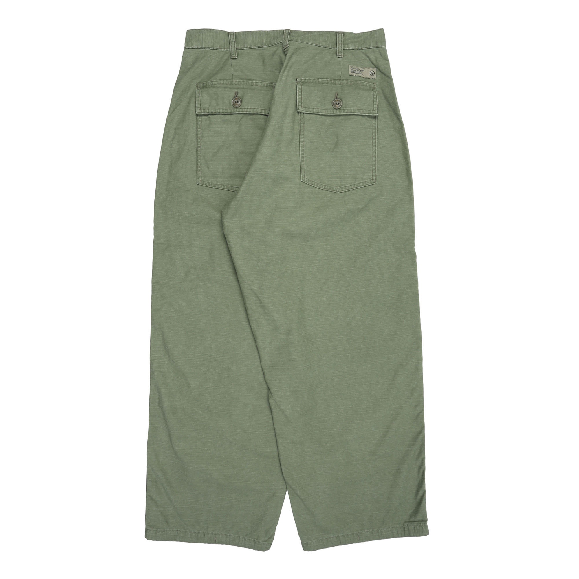 Wide Baker Pants - Olive Drab product photo