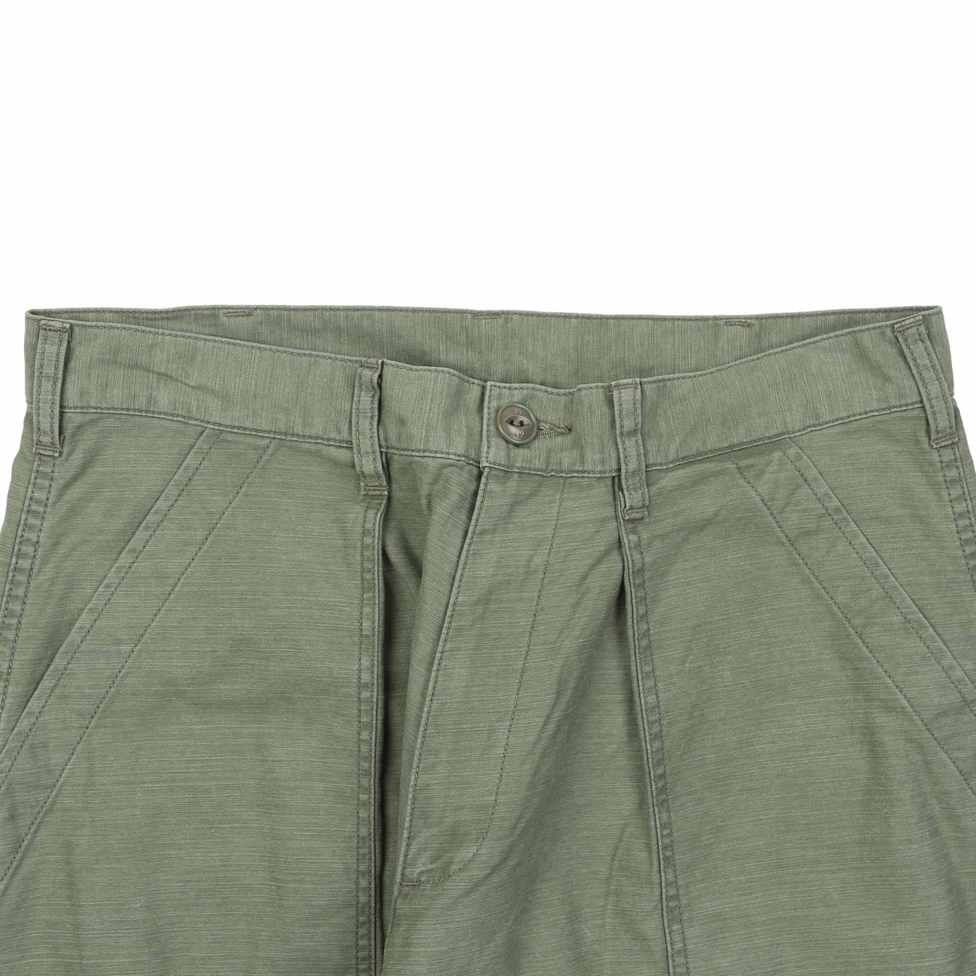 Wide Baker Pants - Olive Drab product photo