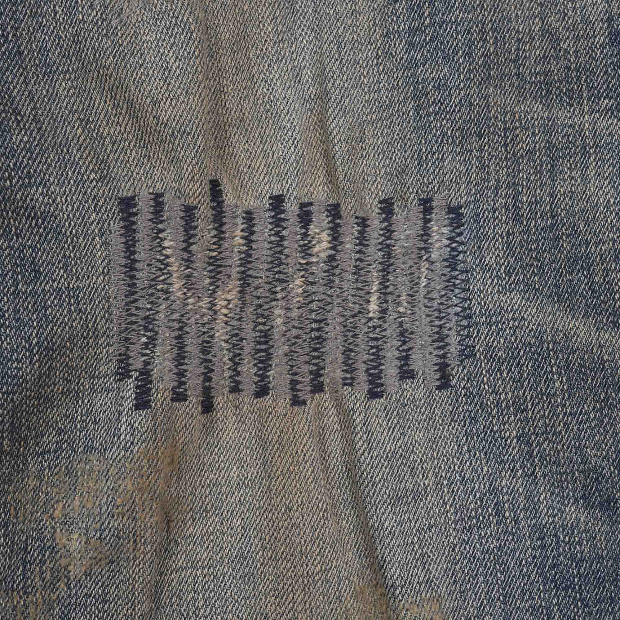 Savage Denim DP Wide Pants - Indigo product photo