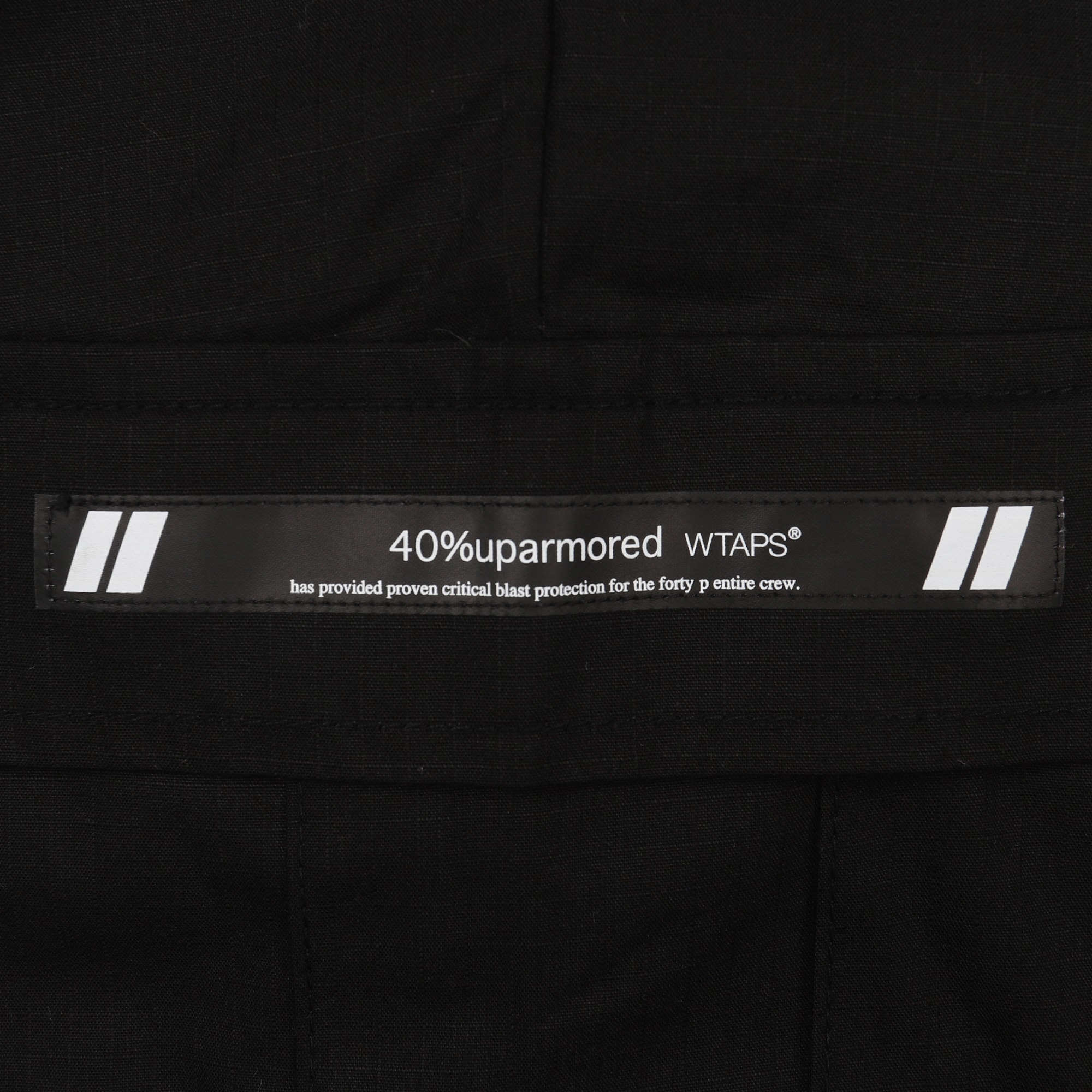 MILT9601 Cotton Ripstop Trouser - Black product photo