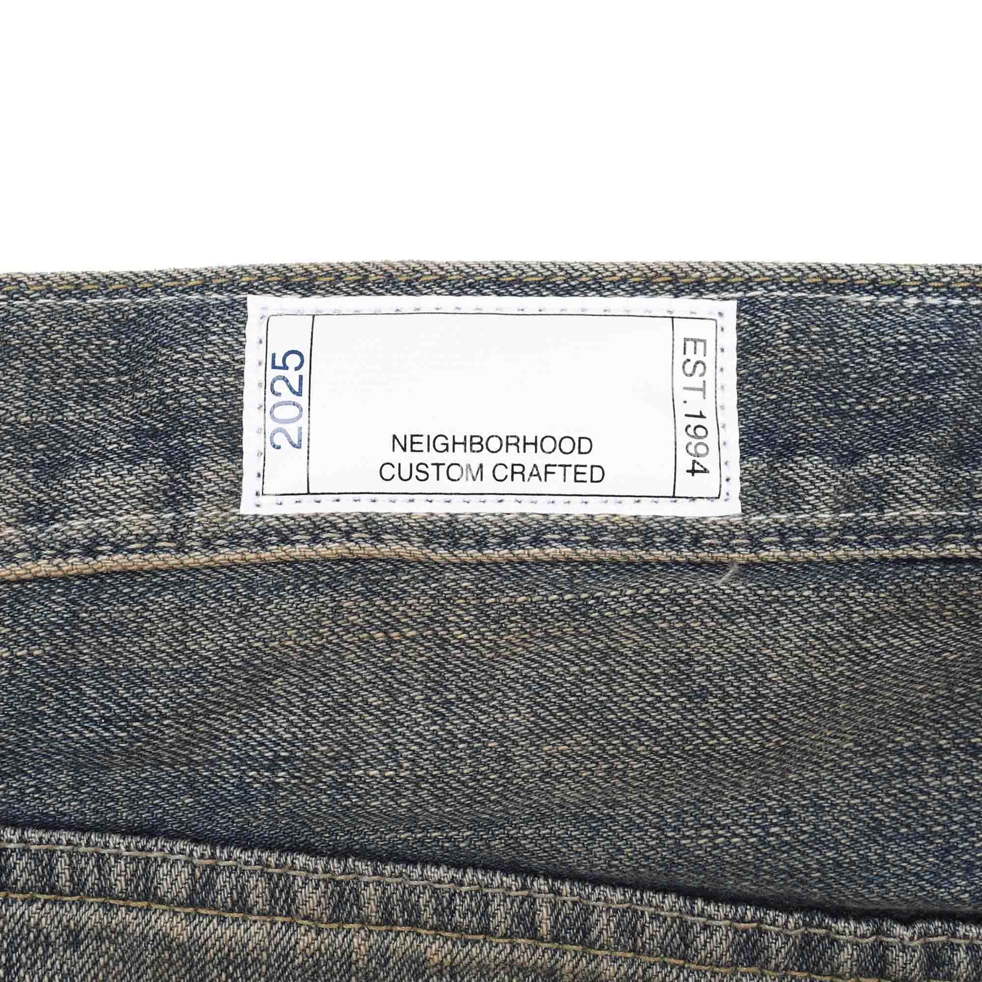 Savage Denim DP Wide Pants - Indigo product photo