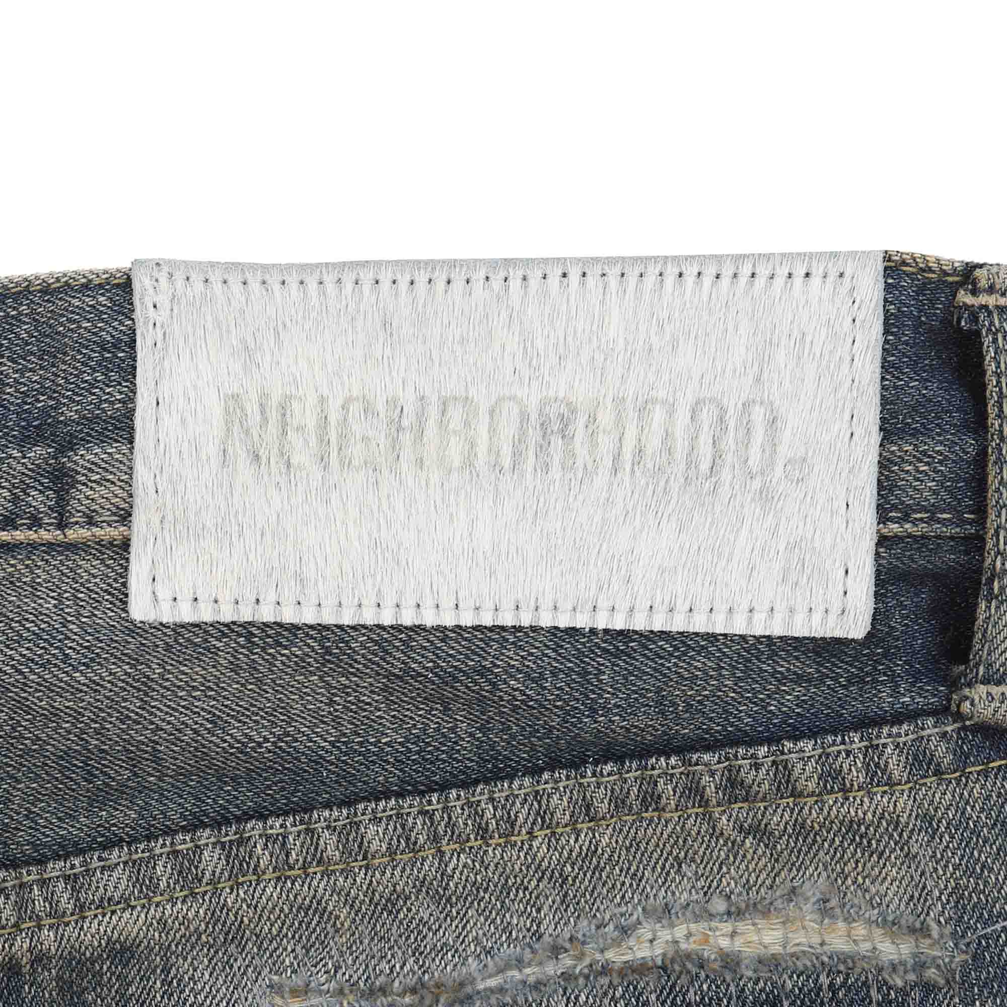 Savage Denim DP Wide Pants - Indigo product photo