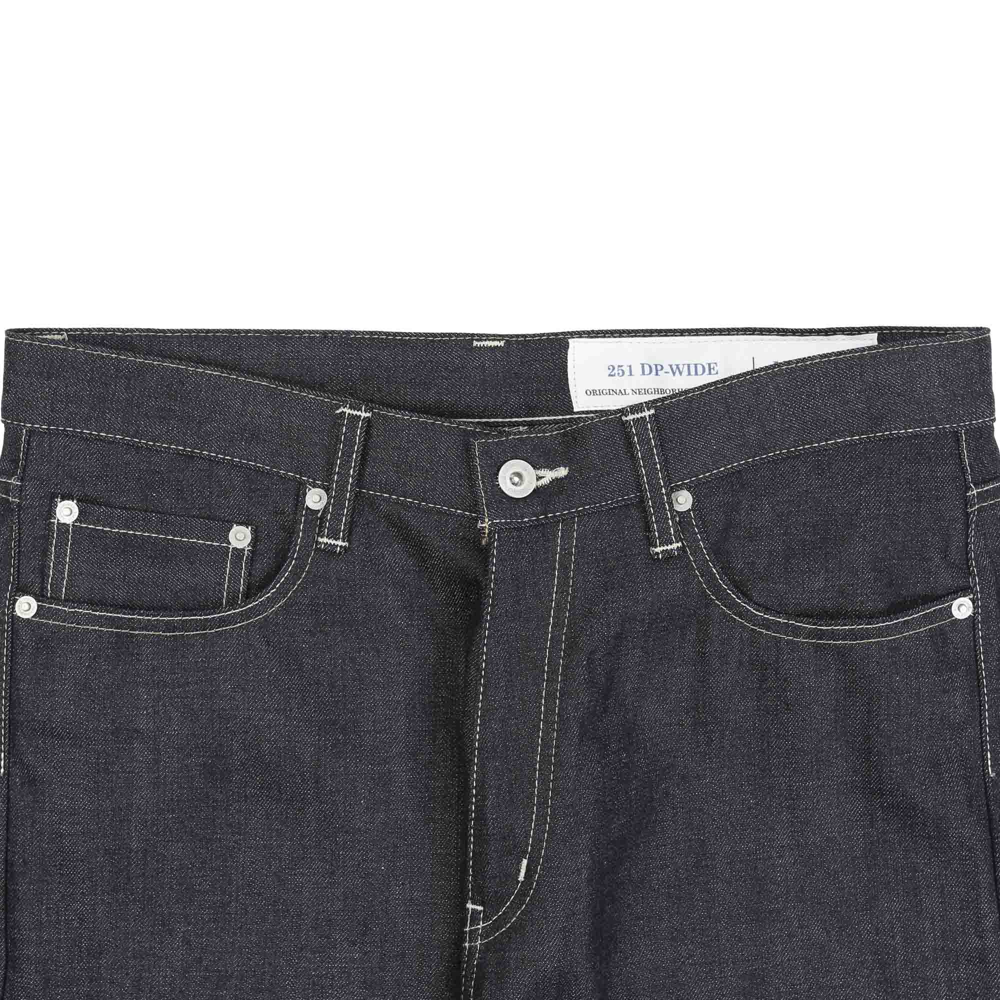 Rigid Denim DP Wide Pants - Indigo product photo