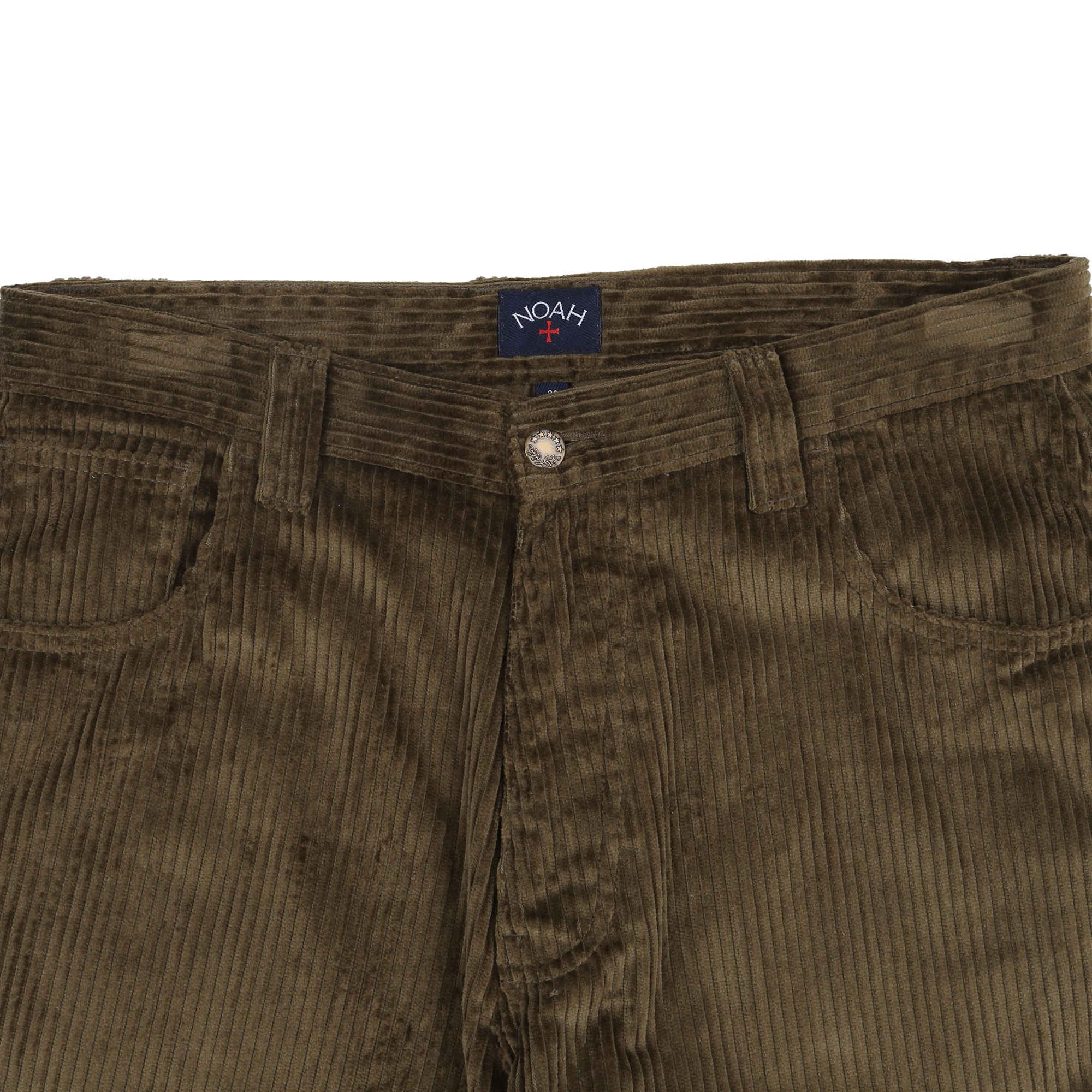 Wide-Wale Corduroy Jeans - Loden product photo