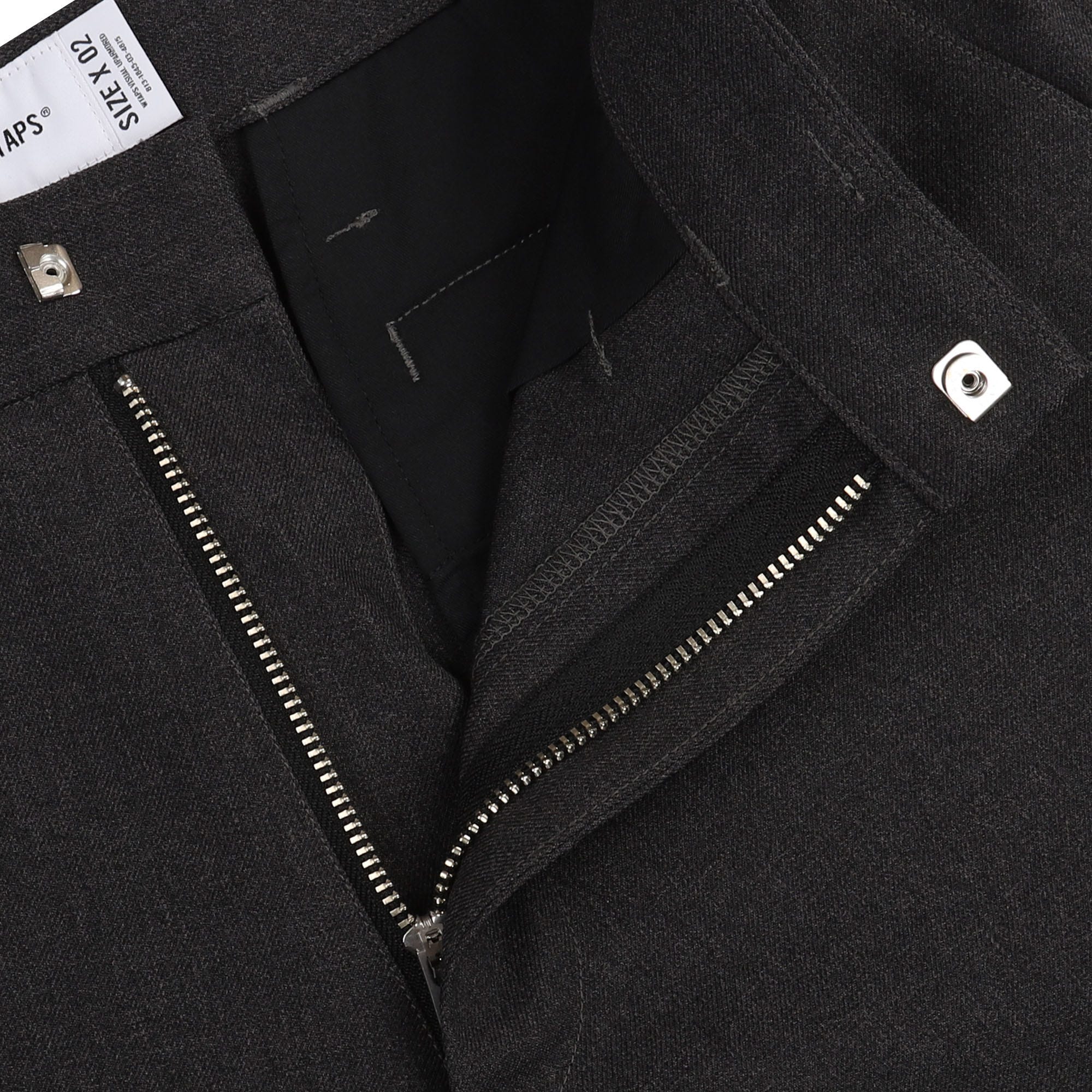 Crease DL Poly Twill Trousers Charcoal