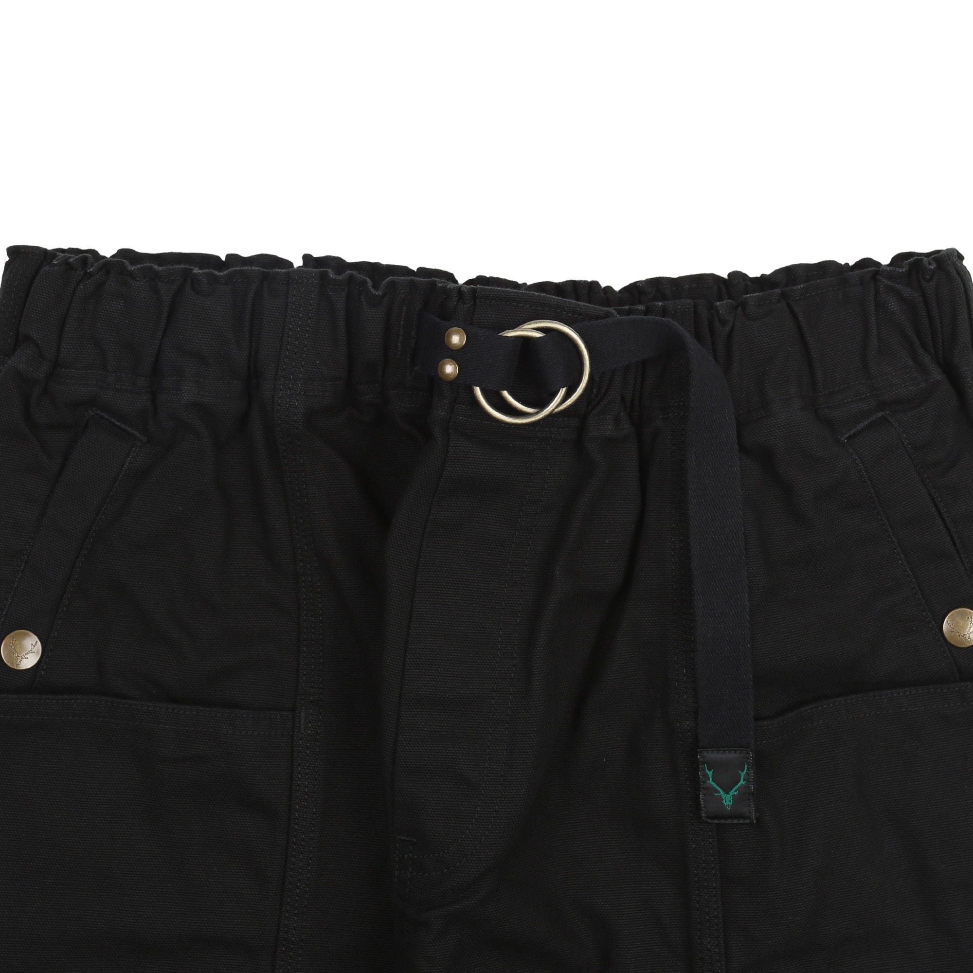 Belted C.S. Pant Cotton Canvas - Black product photo