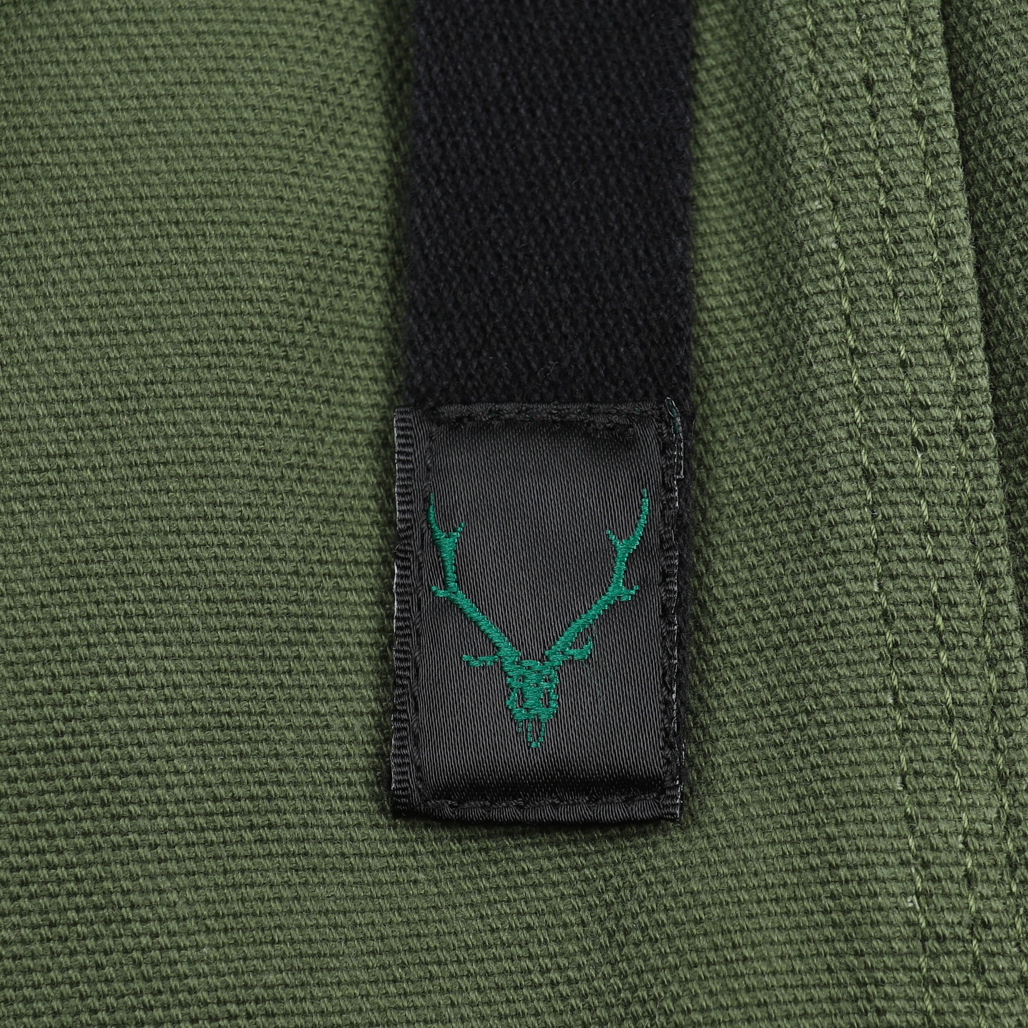 Belted C.S. Pant Cotton Canvas - Moss product photo