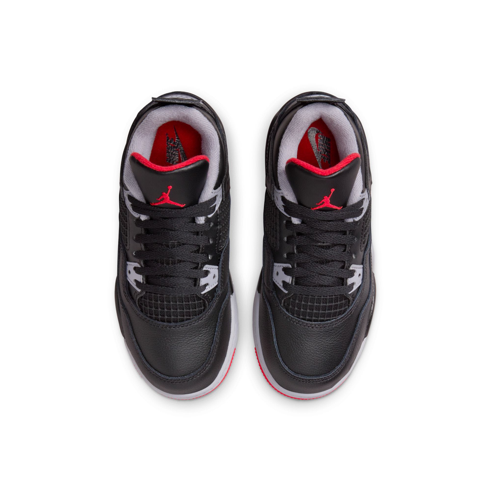 Jordan retro 4 hotsell black fire red