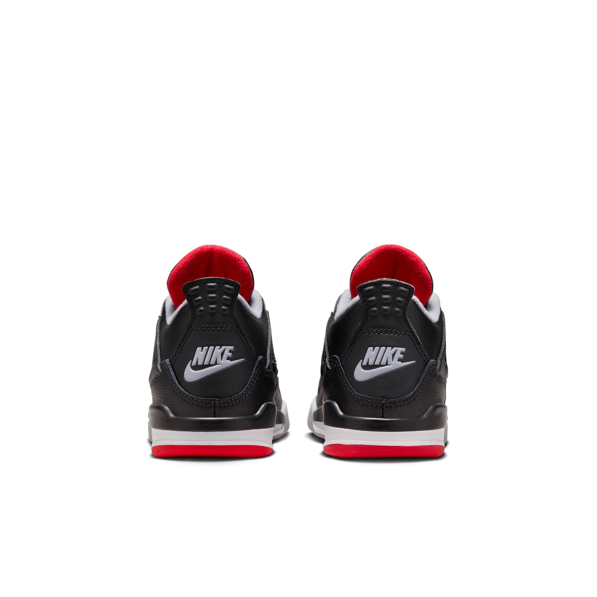 Air Jordan 4 Retro Bred Reimagined PS Black Fire Red