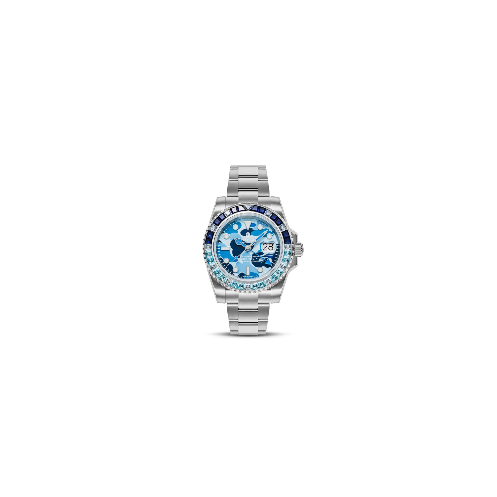 Type 2 Bapex ABC Camo Crystal Stone - Blue product photo