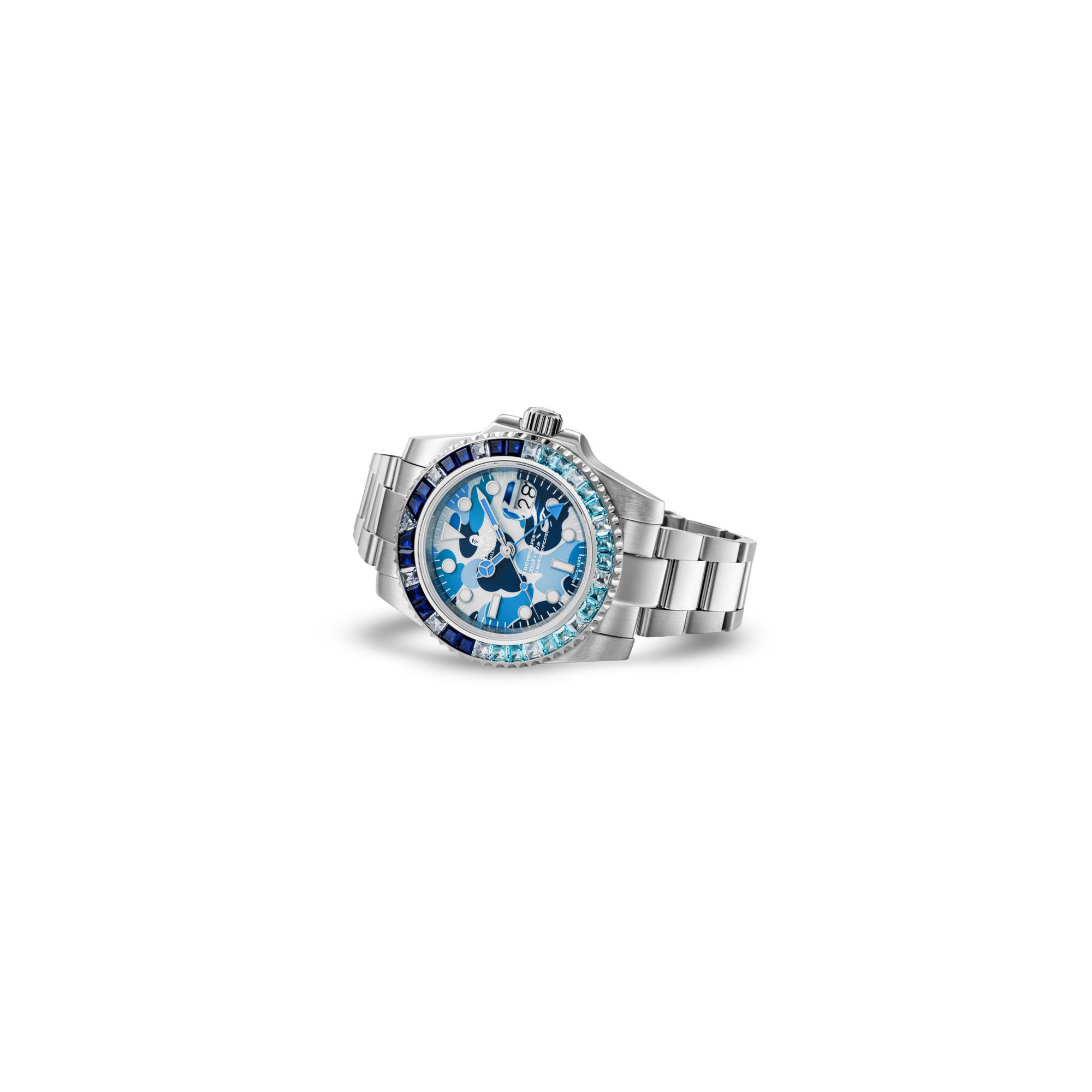 Type 2 Bapex ABC Camo Crystal Stone - Blue product photo