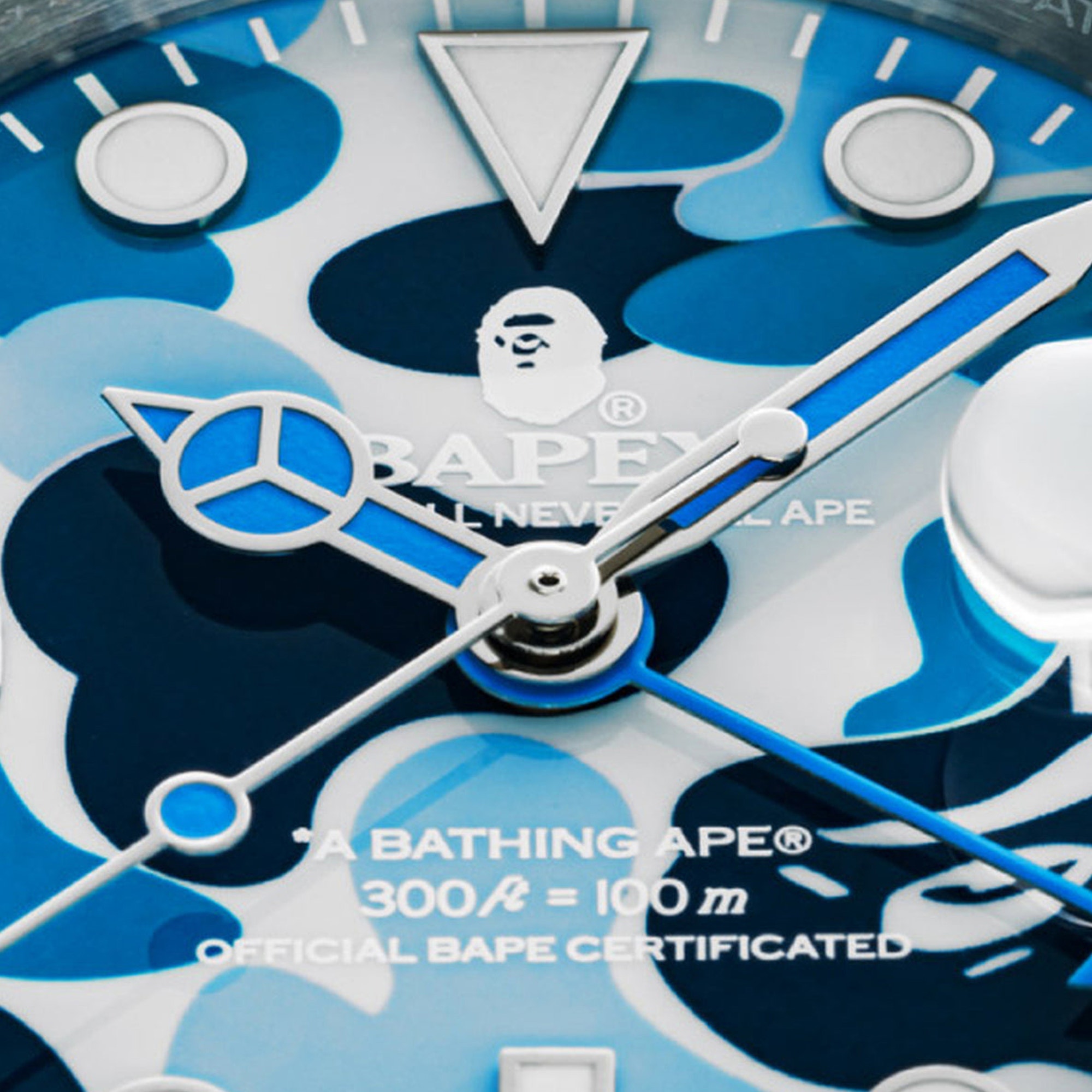 Type 2 Bapex ABC Camo Crystal Stone - Blue product photo