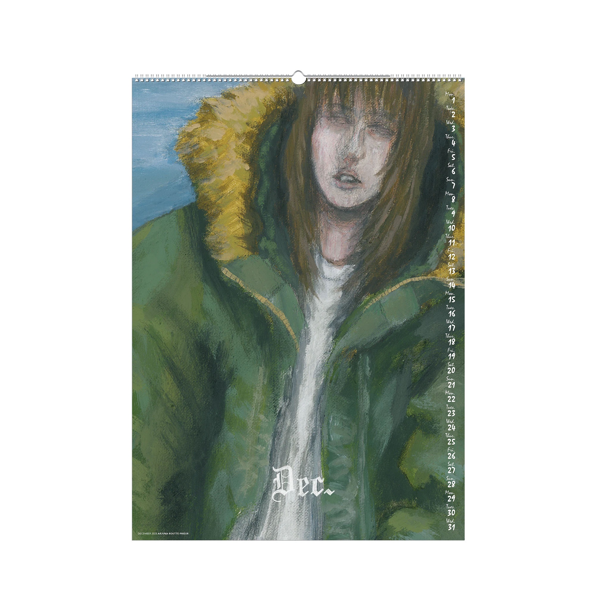 Sneeze Magazine Holiday 2025 Calendar product photo