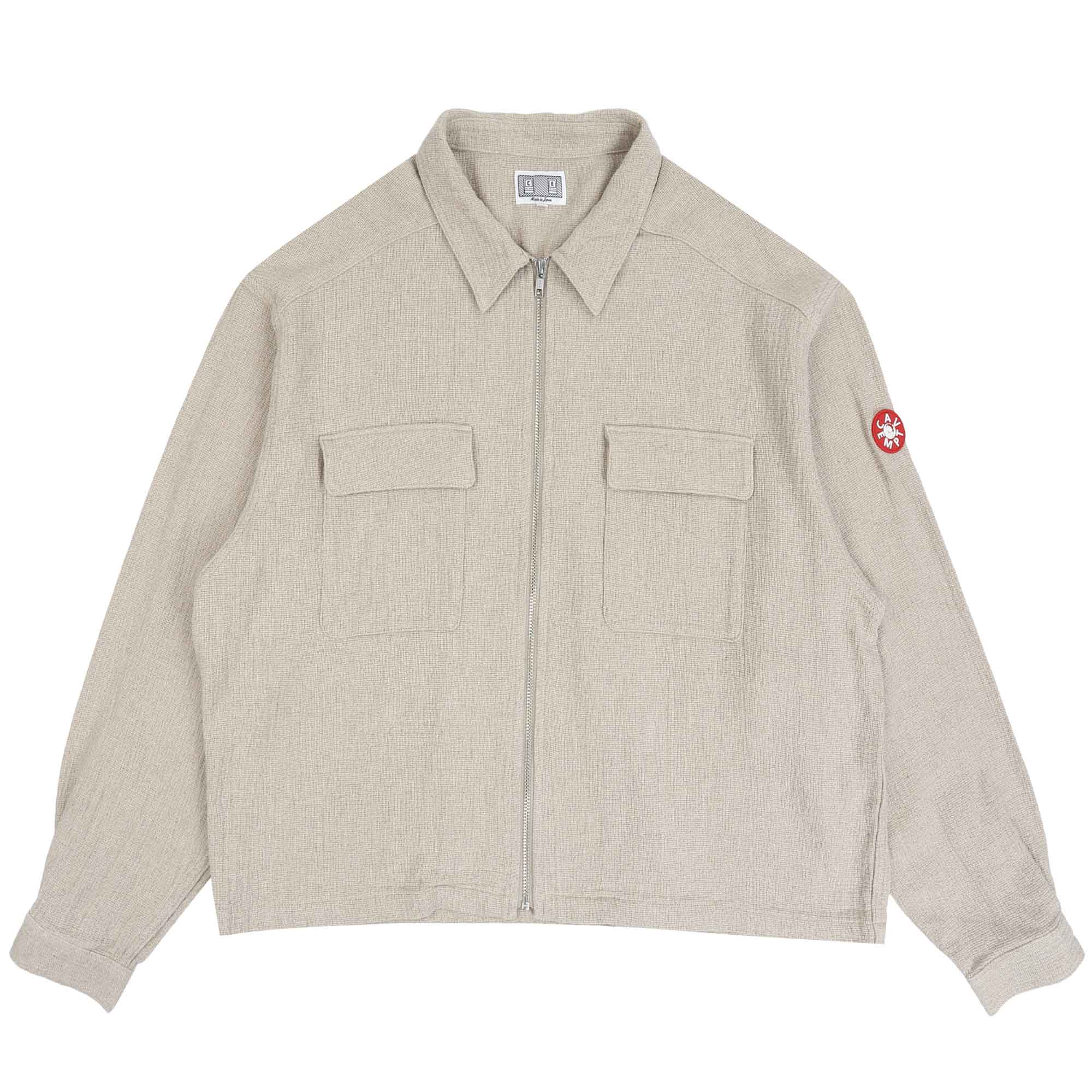 C/L Zip Short Shirt Jacket - Grey product photo