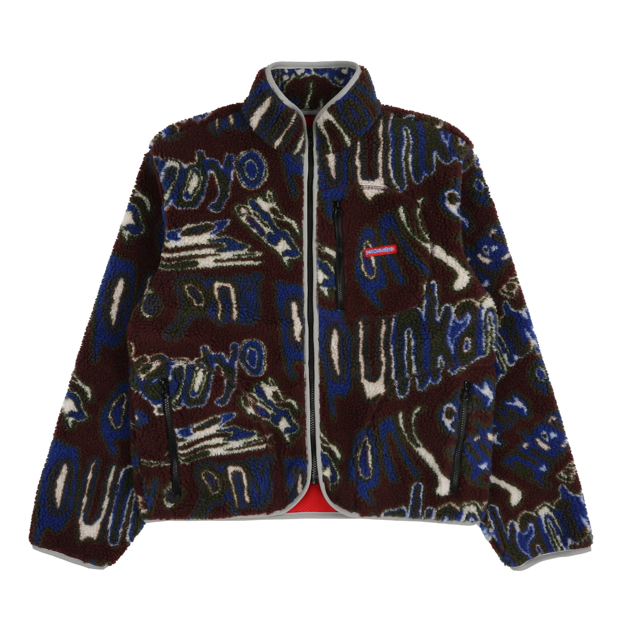 Blur Polar Fleece - Brown product photo