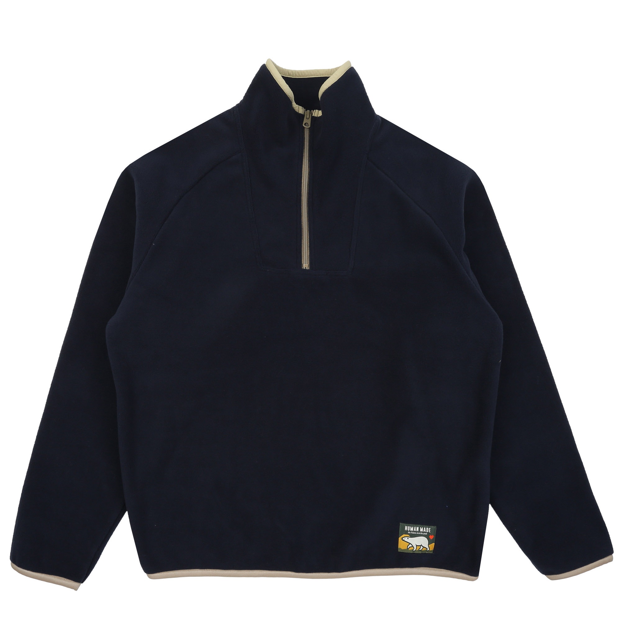 Fleece Half Zip Shirt - Navy product photo