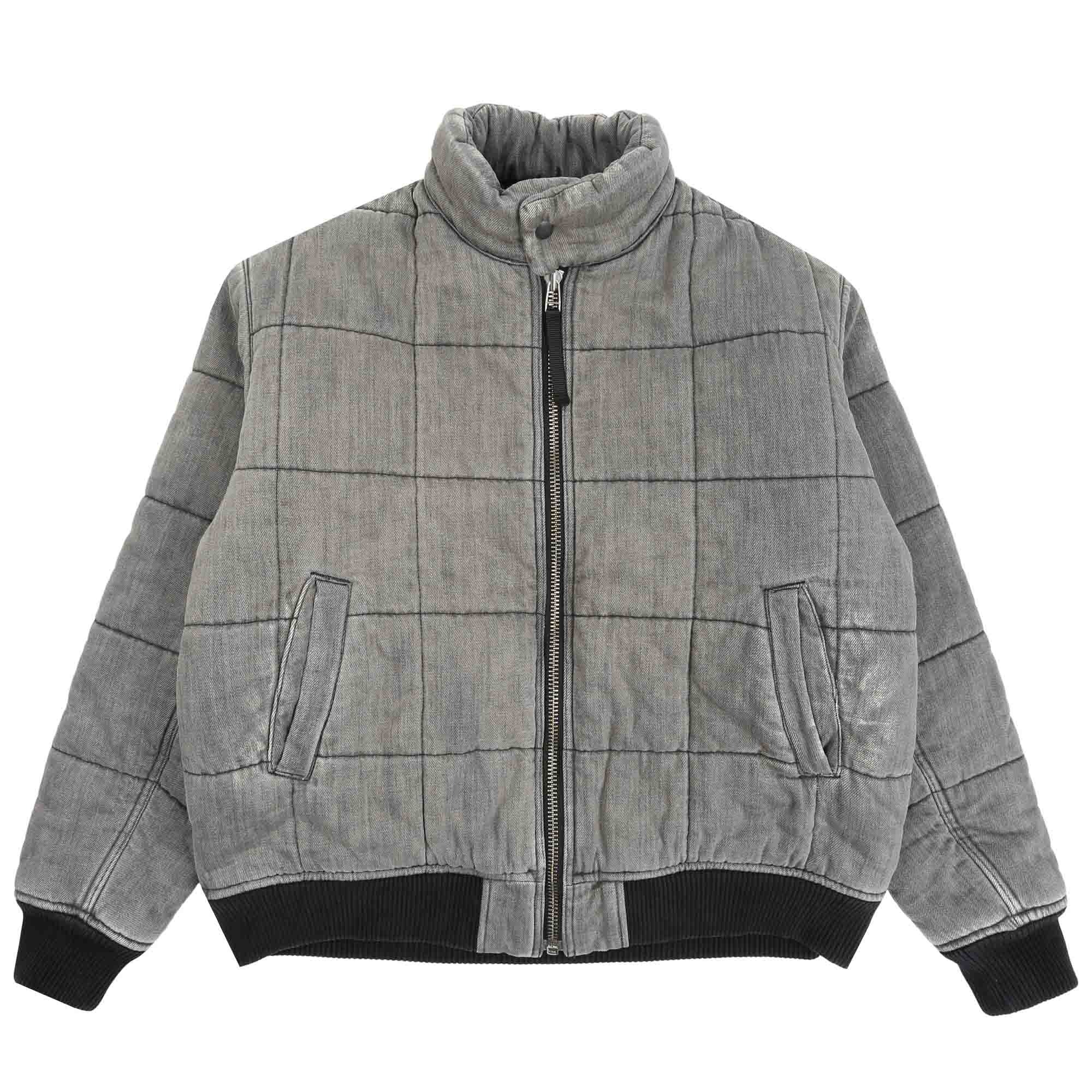 Base Quilted Jacket - Washed Black product photo