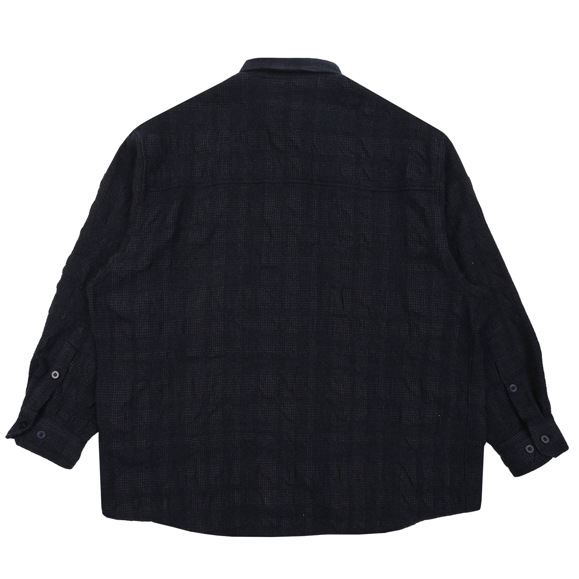TXT WOCT Twill LS Shirt - Navy product photo