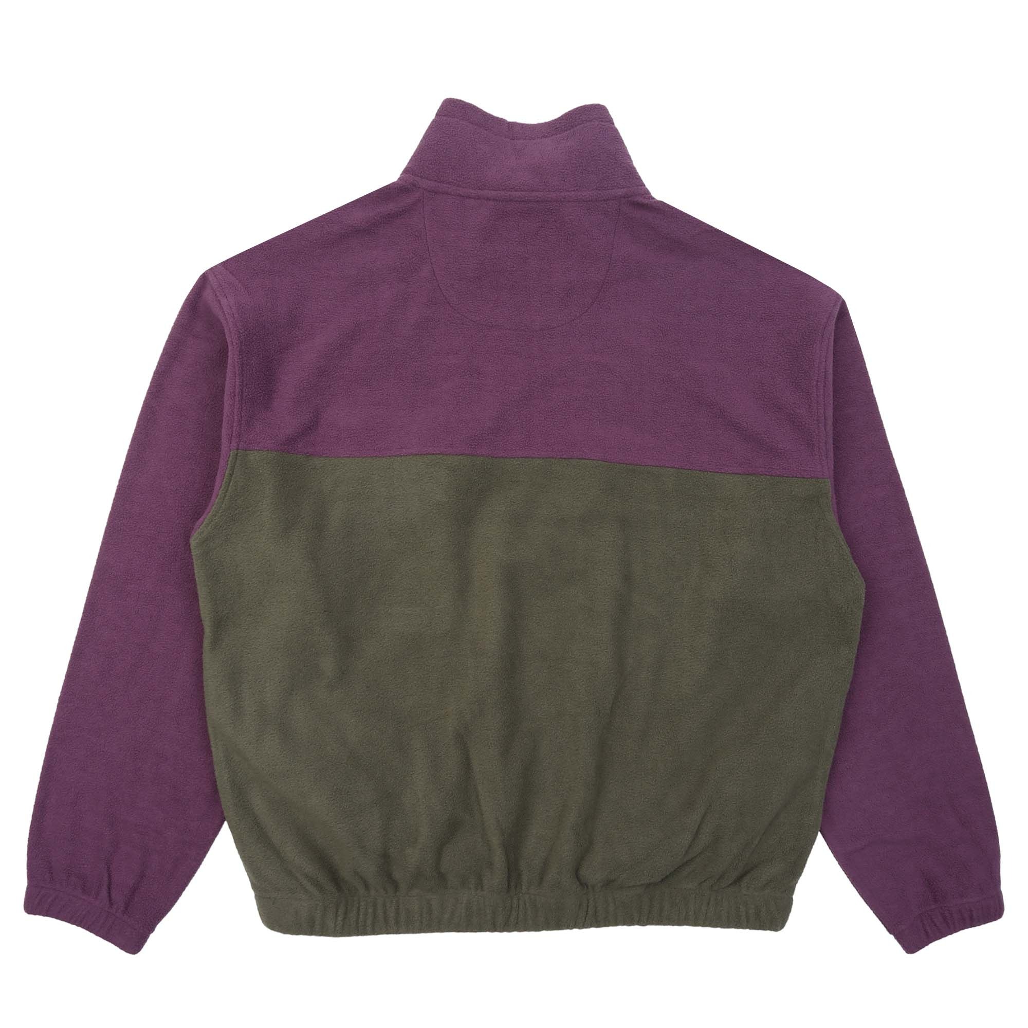 Crab Quarter Zip - Olive product photo