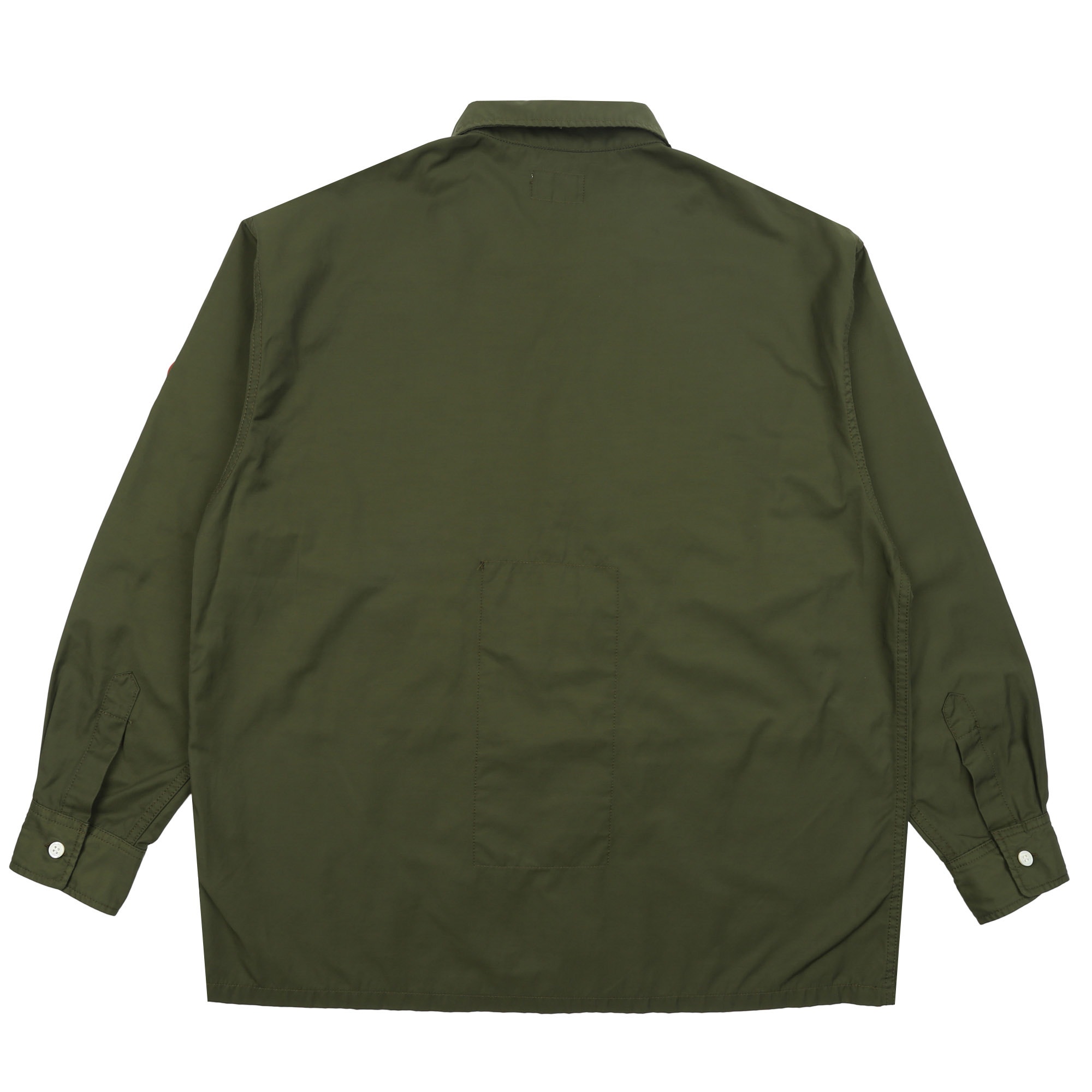 CN Twill Open Shirt - Green product photo