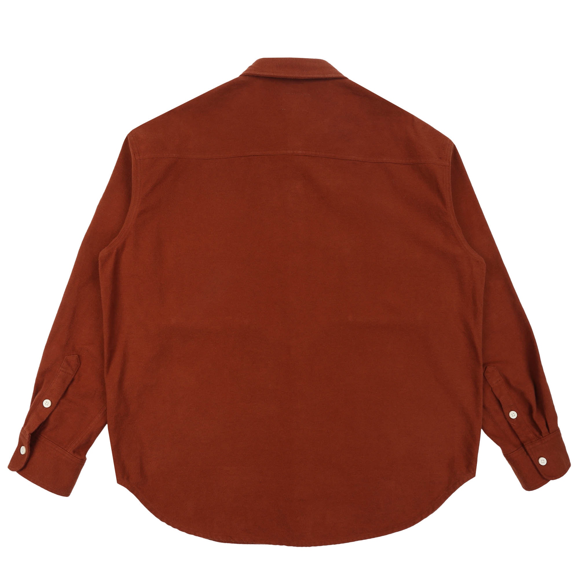 Flannel Big Shirt - Brown product photo