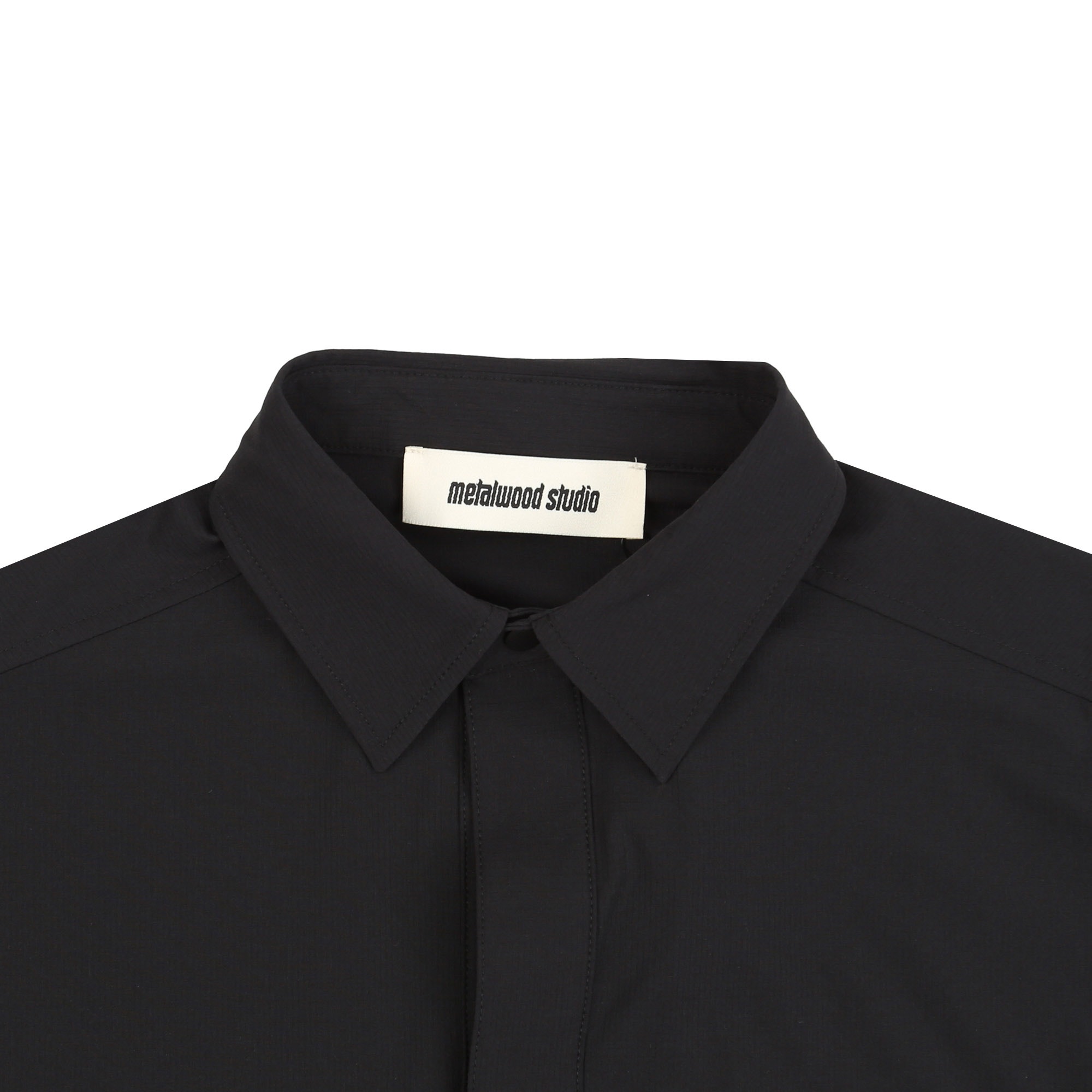 Ripstop Overshirt - Black product photo