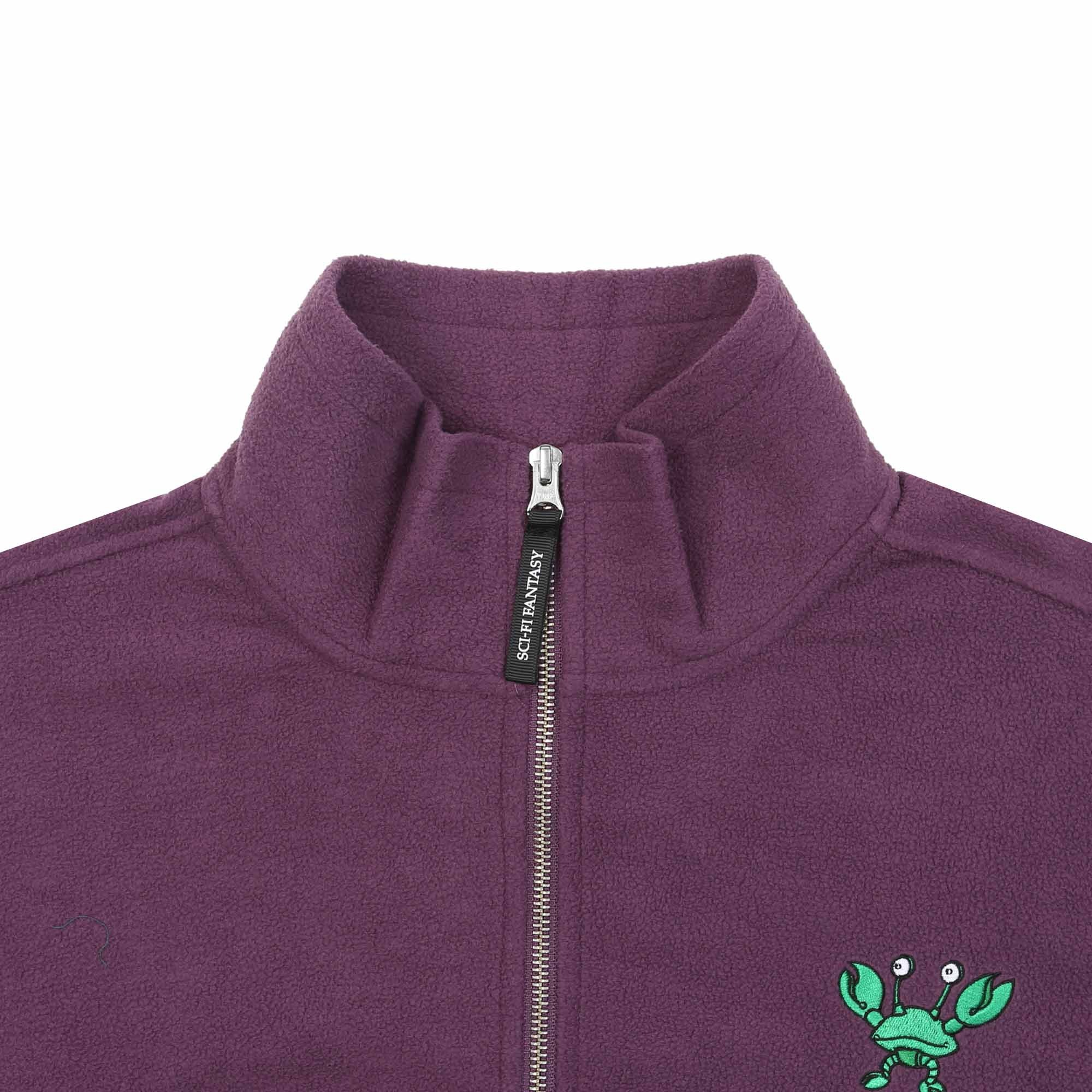 Crab Quarter Zip - Olive product photo