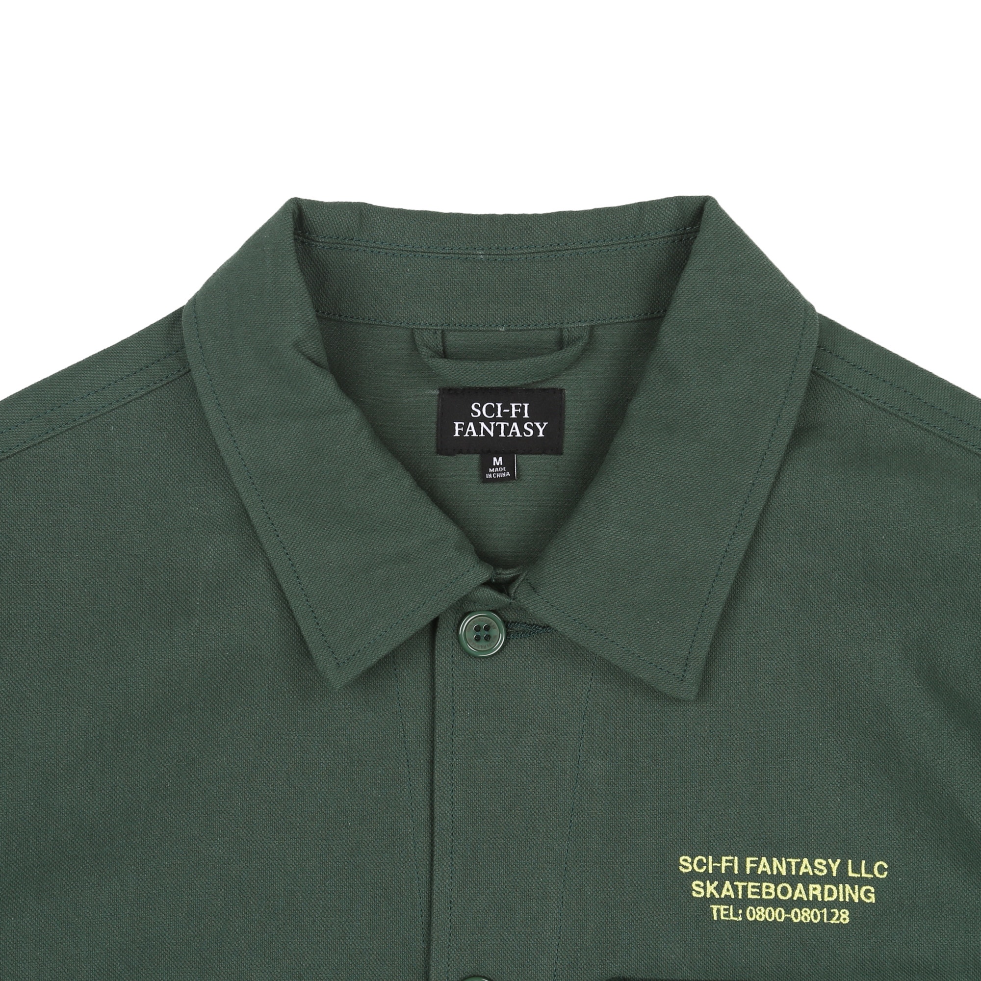 Sci-Fi Chore Coat - Deep Teal product photo