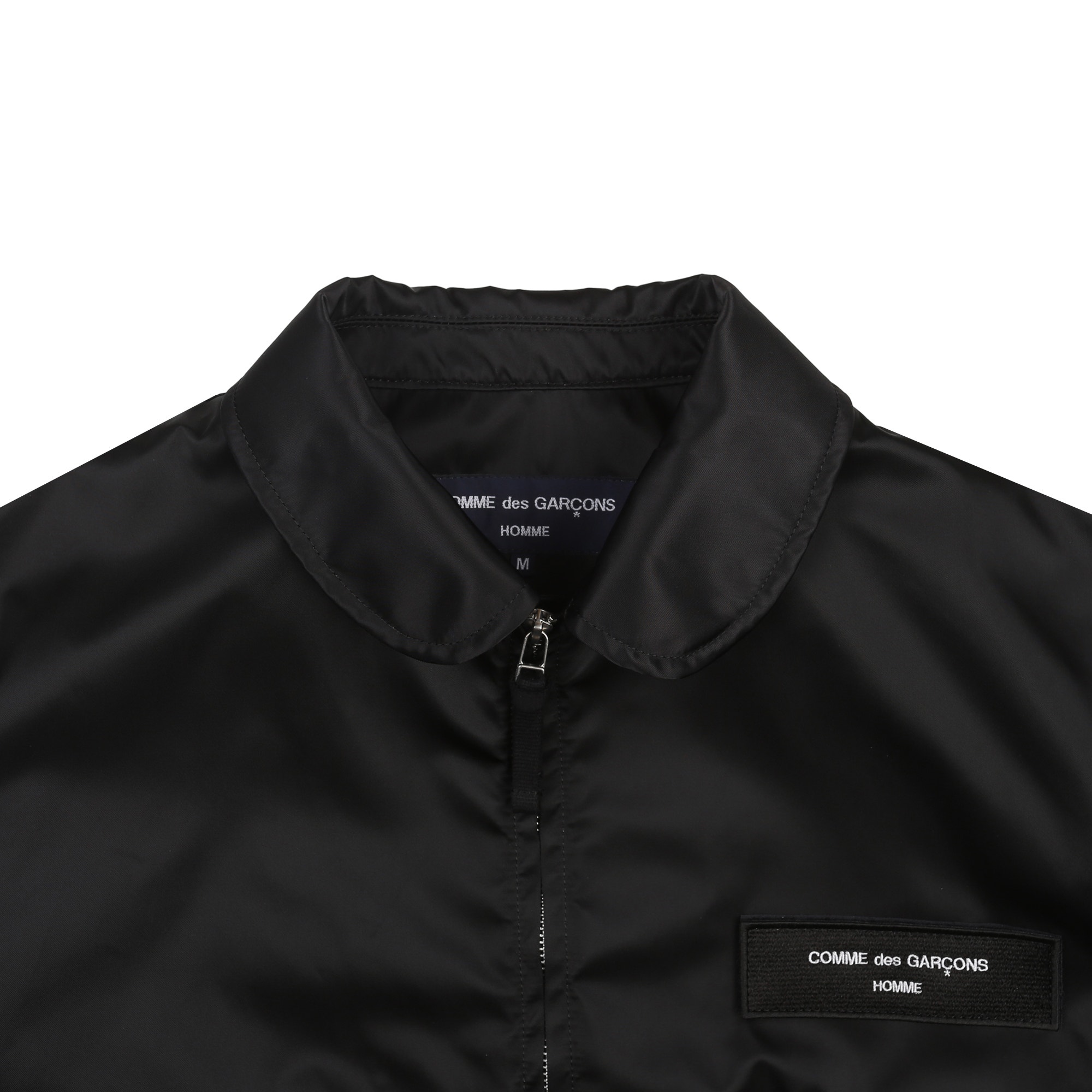 Nylon Twill Triple Layers Jacket - Black product photo