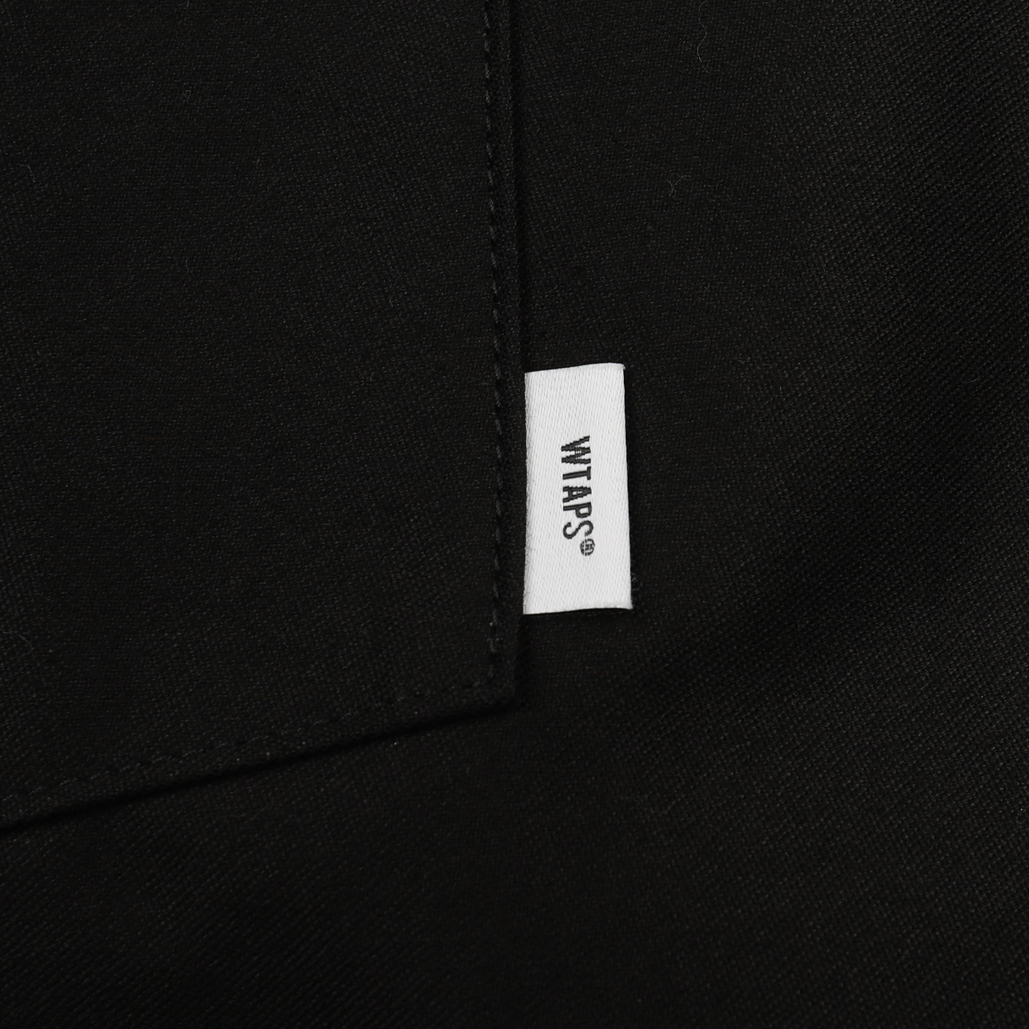 CBW 01 LS Cotton Satin Shirt - Black product photo