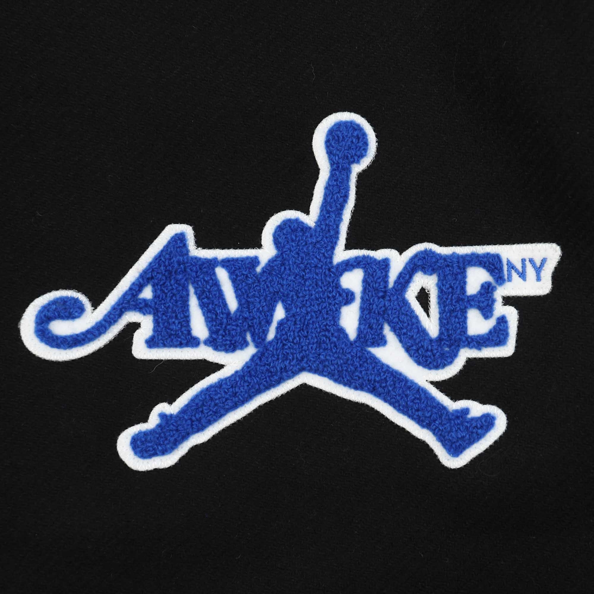 Jordan x Awake NY Varsity Jacket - Black/Royal product photo