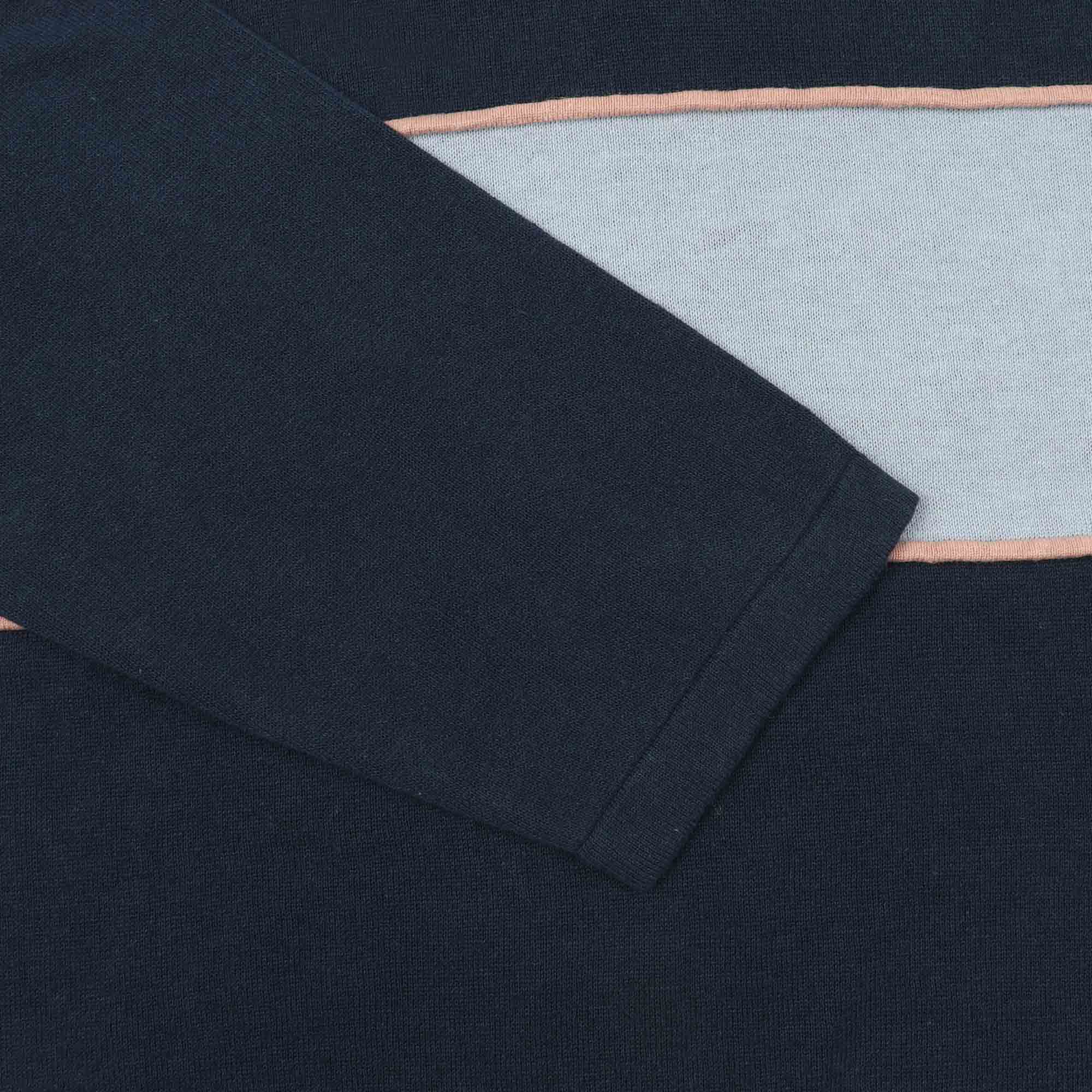 Lifted Stripe L/S Rugby - Navy product photo