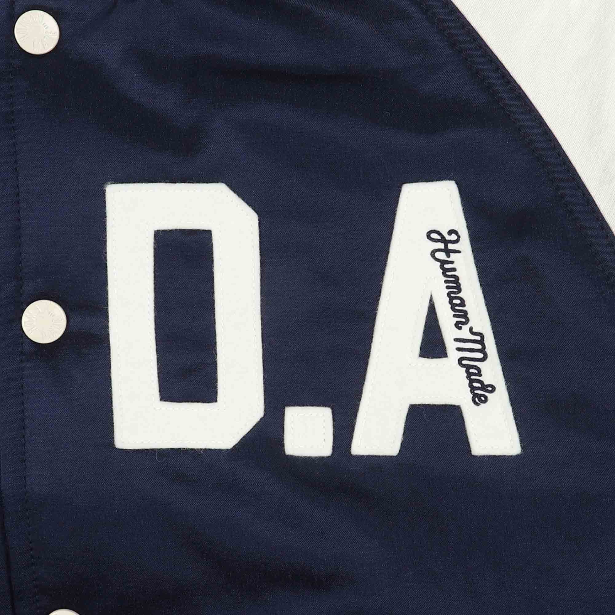 Satin Stadium Jacket - Navy product photo