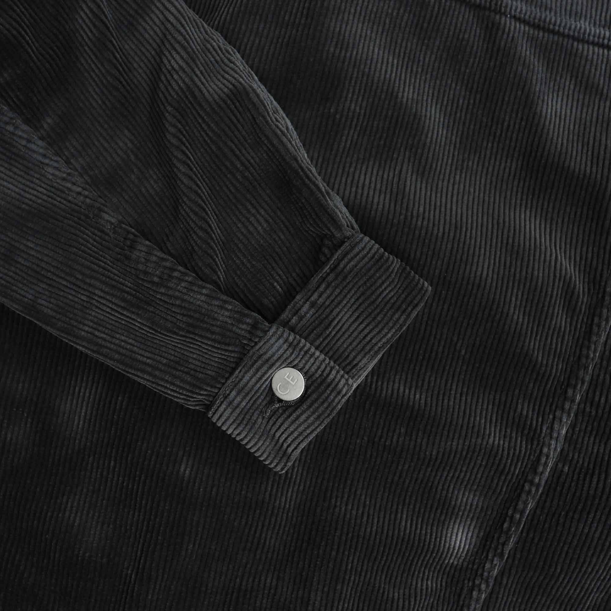 8W Cord Trucker Jacket - Grey product photo
