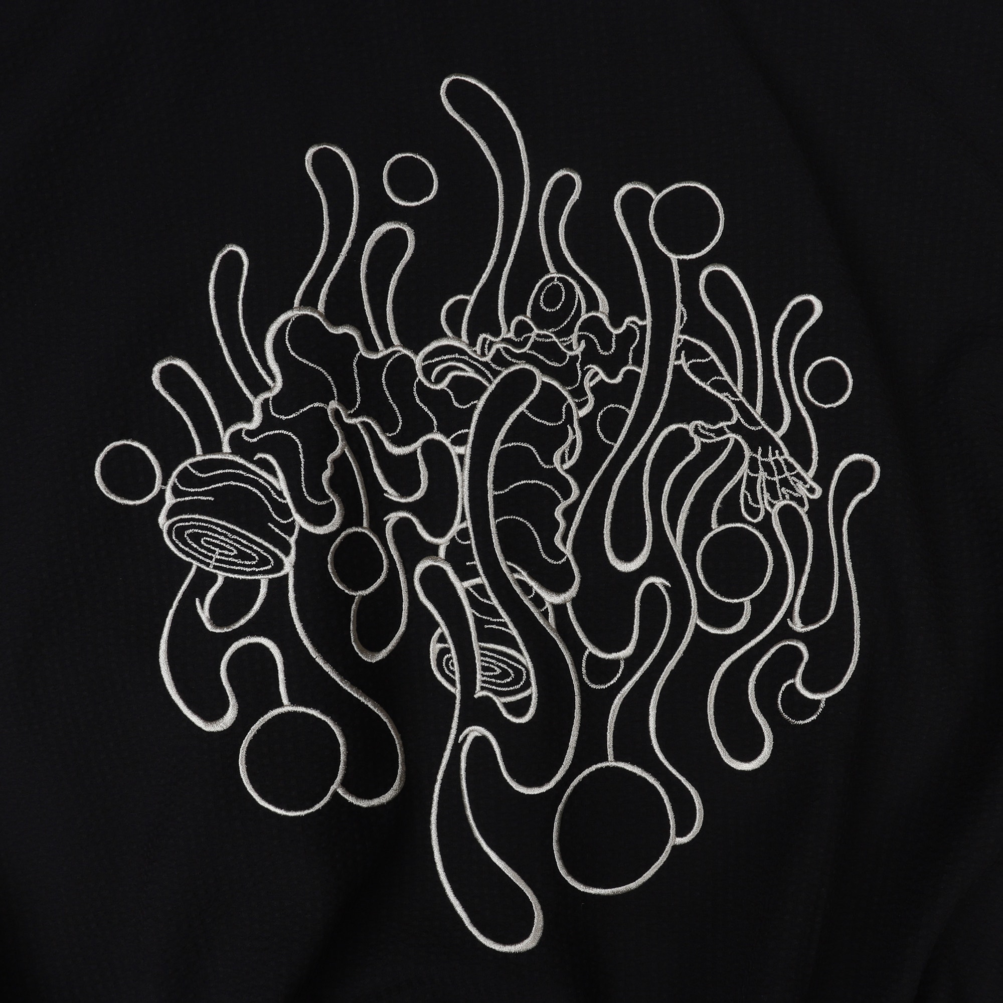 Raining Seersucker Jacket - Black product photo