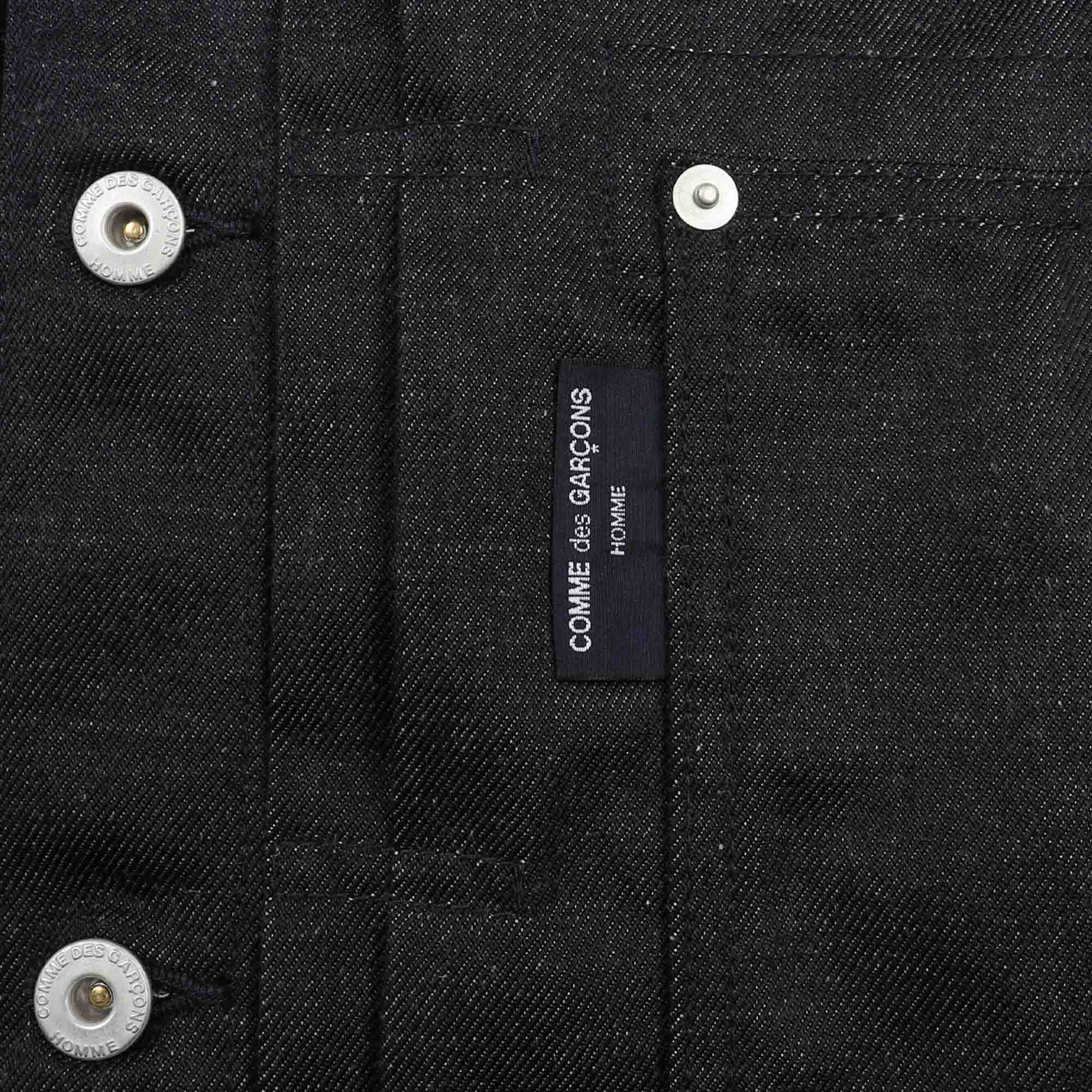 Cotton Polyester Denim Jacket - Navy product photo