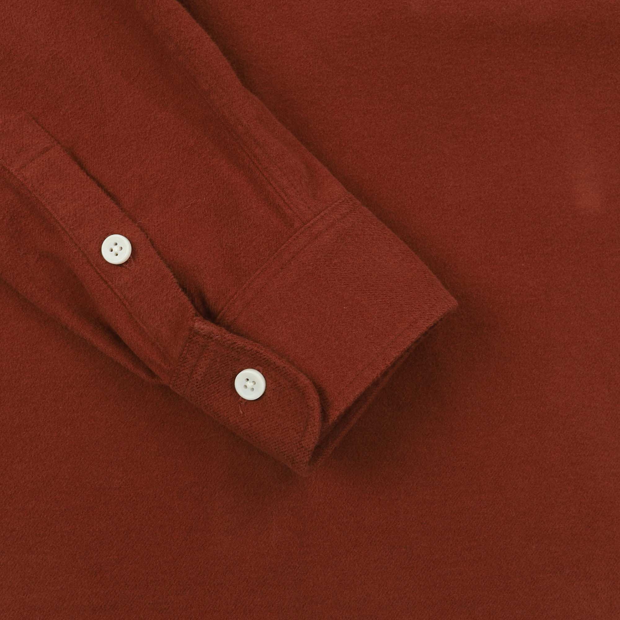Flannel Big Shirt - Brown product photo