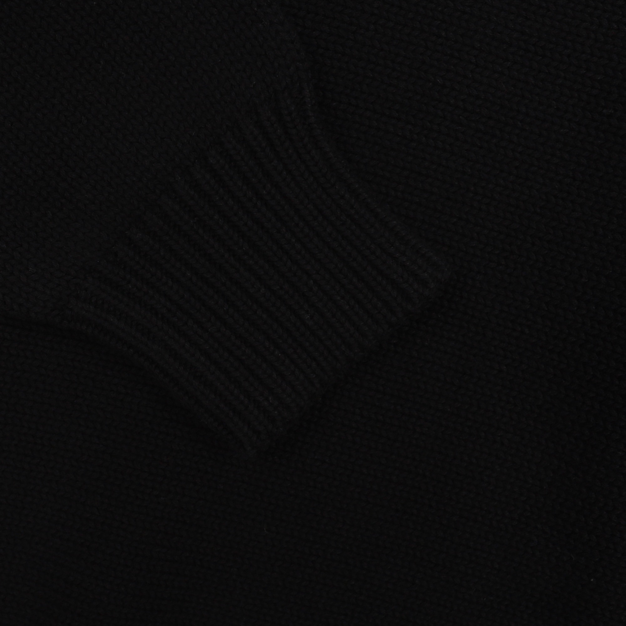 Zip Polo Sweater - Black/Green product photo