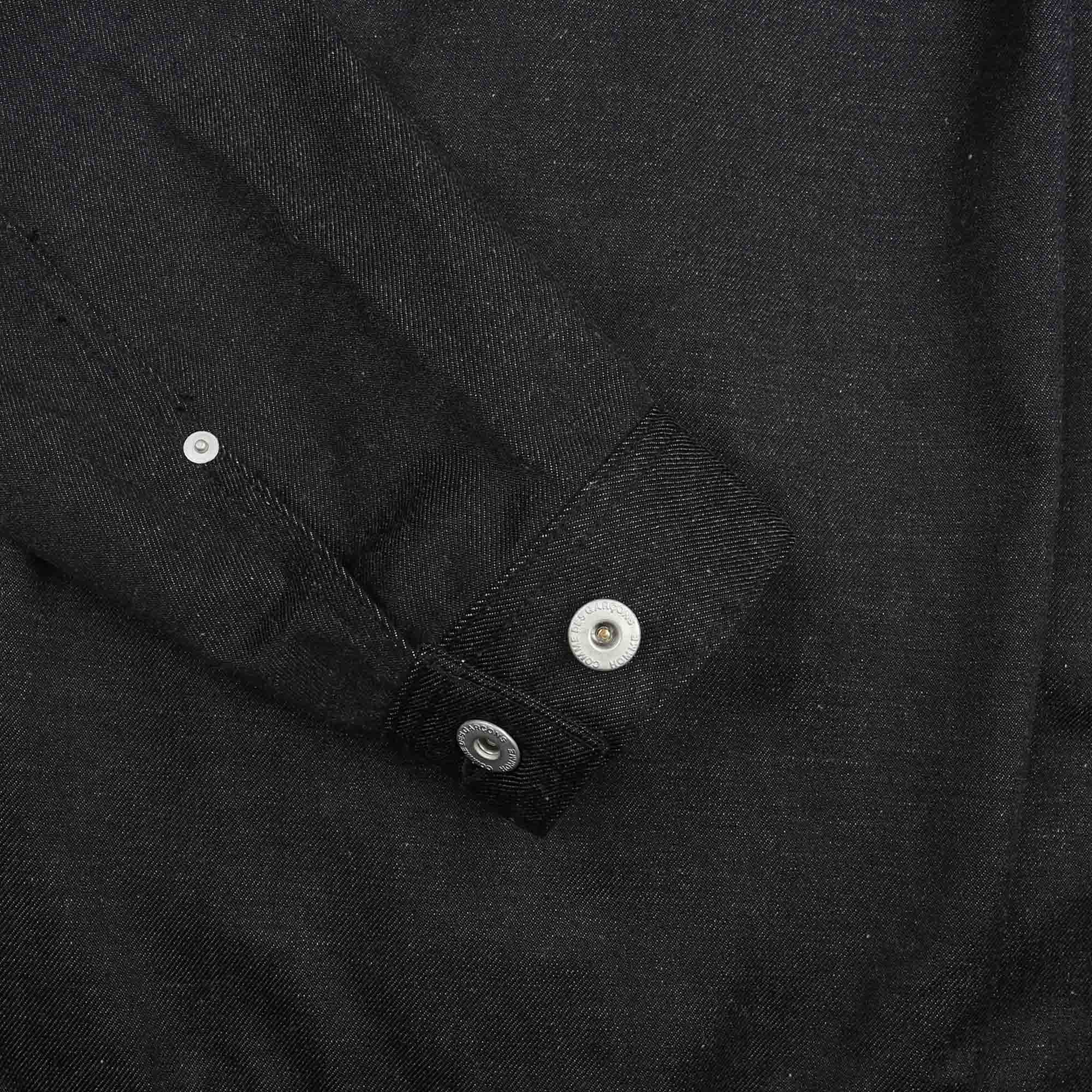 Cotton Polyester Denim Jacket - Navy product photo
