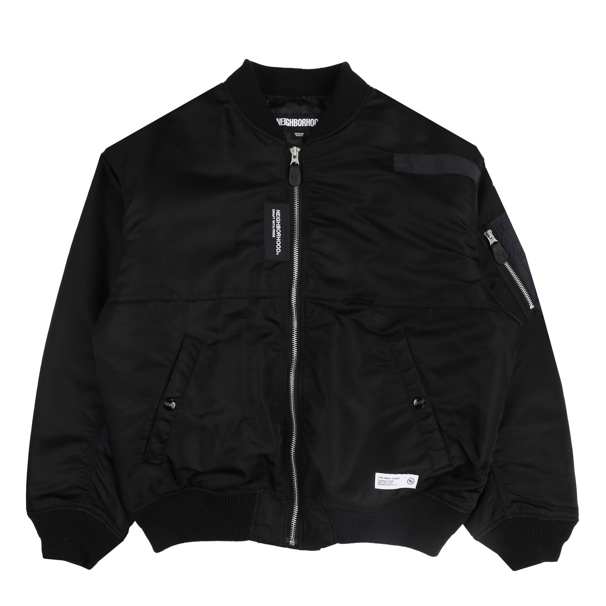 MA-1 Flight Jacket - Black product photo