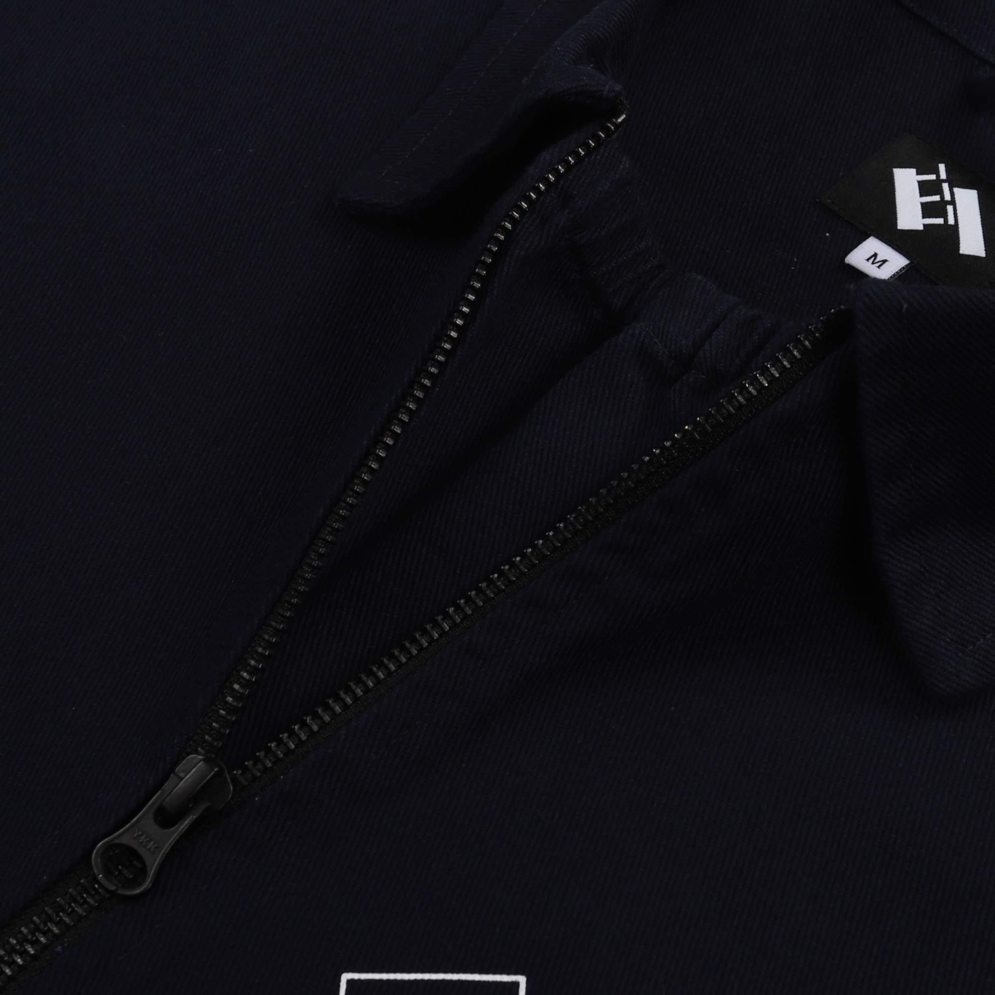 Lightweight Half Zip Overshirt - Navy product photo