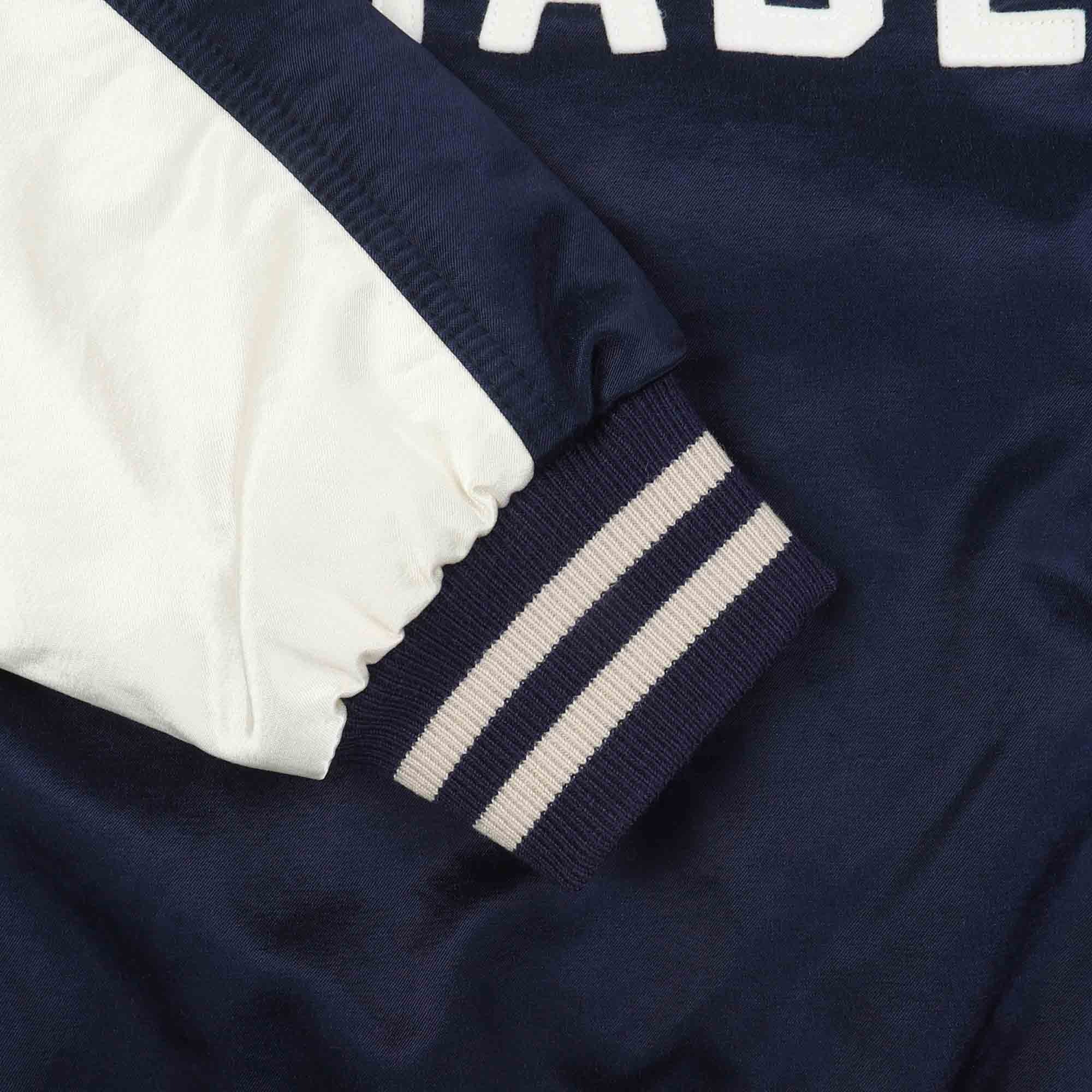 Satin Stadium Jacket - Navy product photo